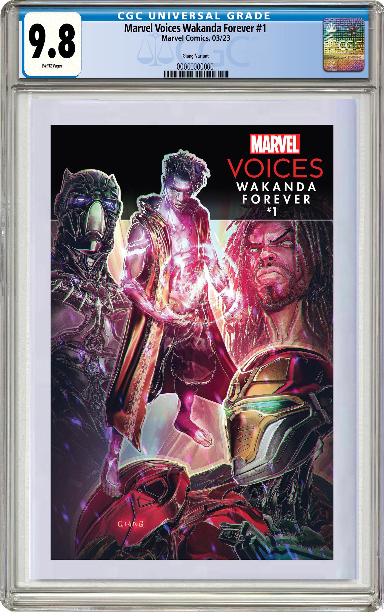 MARVELS VOICES WAKANDA FOREVER #1 JOHN GIANG EXCLUSIVE VARIANT OPTIONS