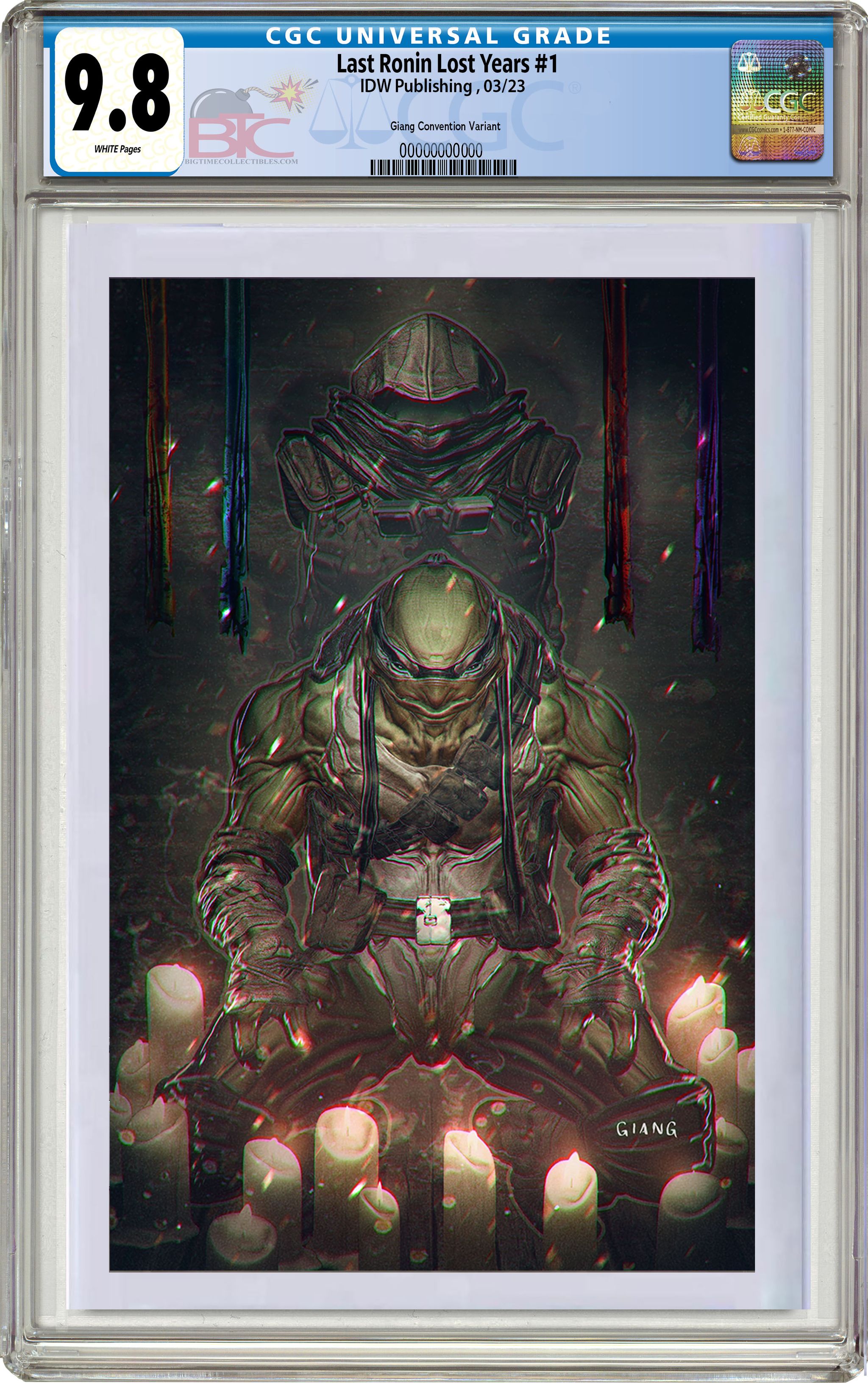 TMNT LAST RONIN LOST YEARS #1 JOHN GIANG MEGACON EXCLUSIVE