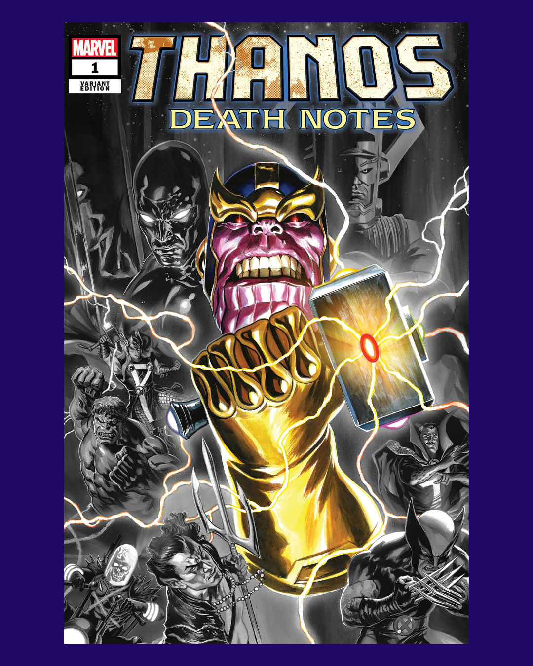 THANOS DEATH NOTES #1 FELIPE MASSAFERA MEGACON EXCLUSIVE (M6)