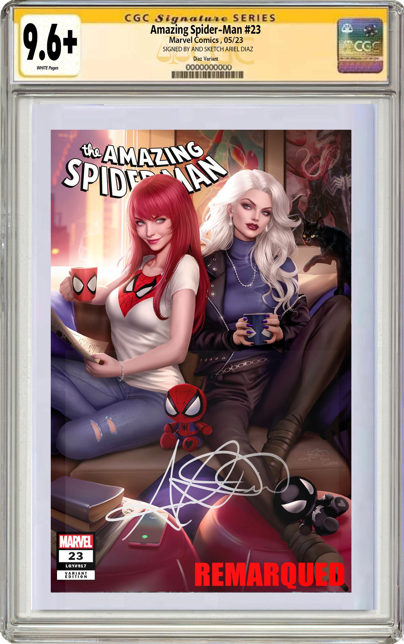 AMAZING SPIDER-MAN #23 ARIEL DIAZ EXCLUSIVE VARIANT OPTIONS