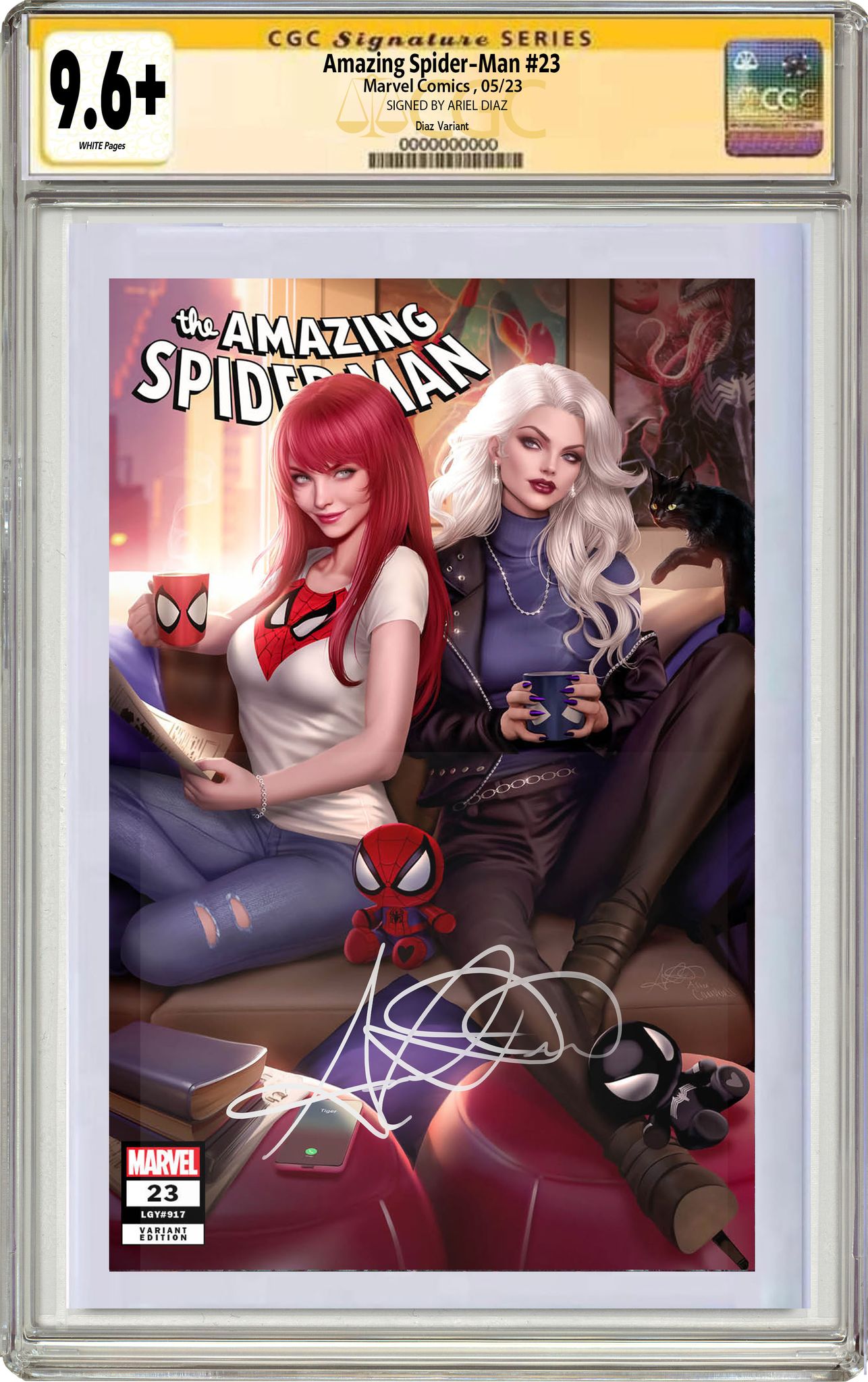 AMAZING SPIDER-MAN #23 ARIEL DIAZ EXCLUSIVE VARIANT OPTIONS