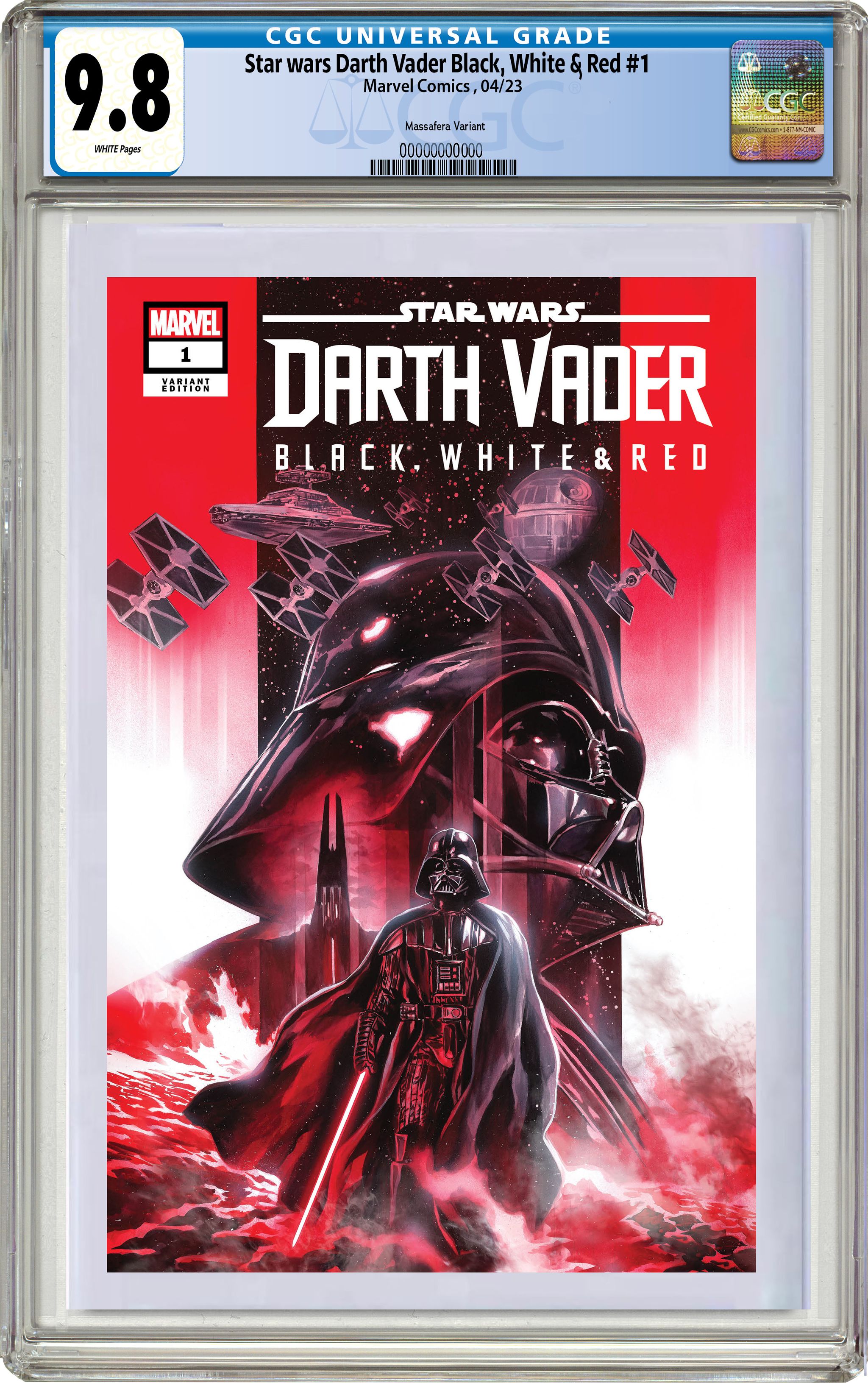 04/26/2023 STAR WARS DARTH VADER BLACK WHITE AND RED #1 FELIPE MASSAFERA EXCLUSIVE VARIANT OPTIONS (M11)