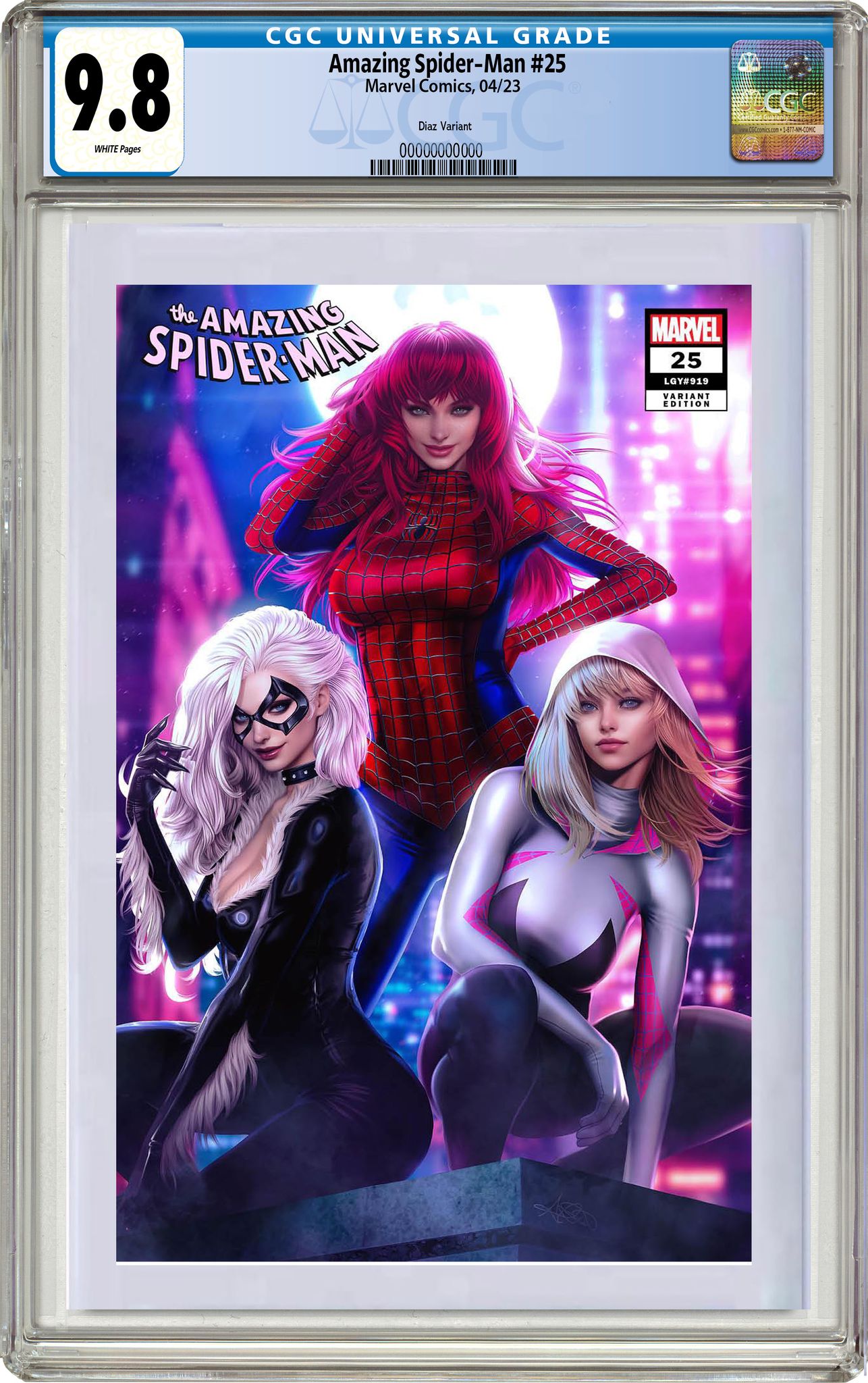 AMAZING SPIDER-MAN 25 ARIEL DIAZ EXCLUSIVE VARIANT OPTIONS - 5/10/2023