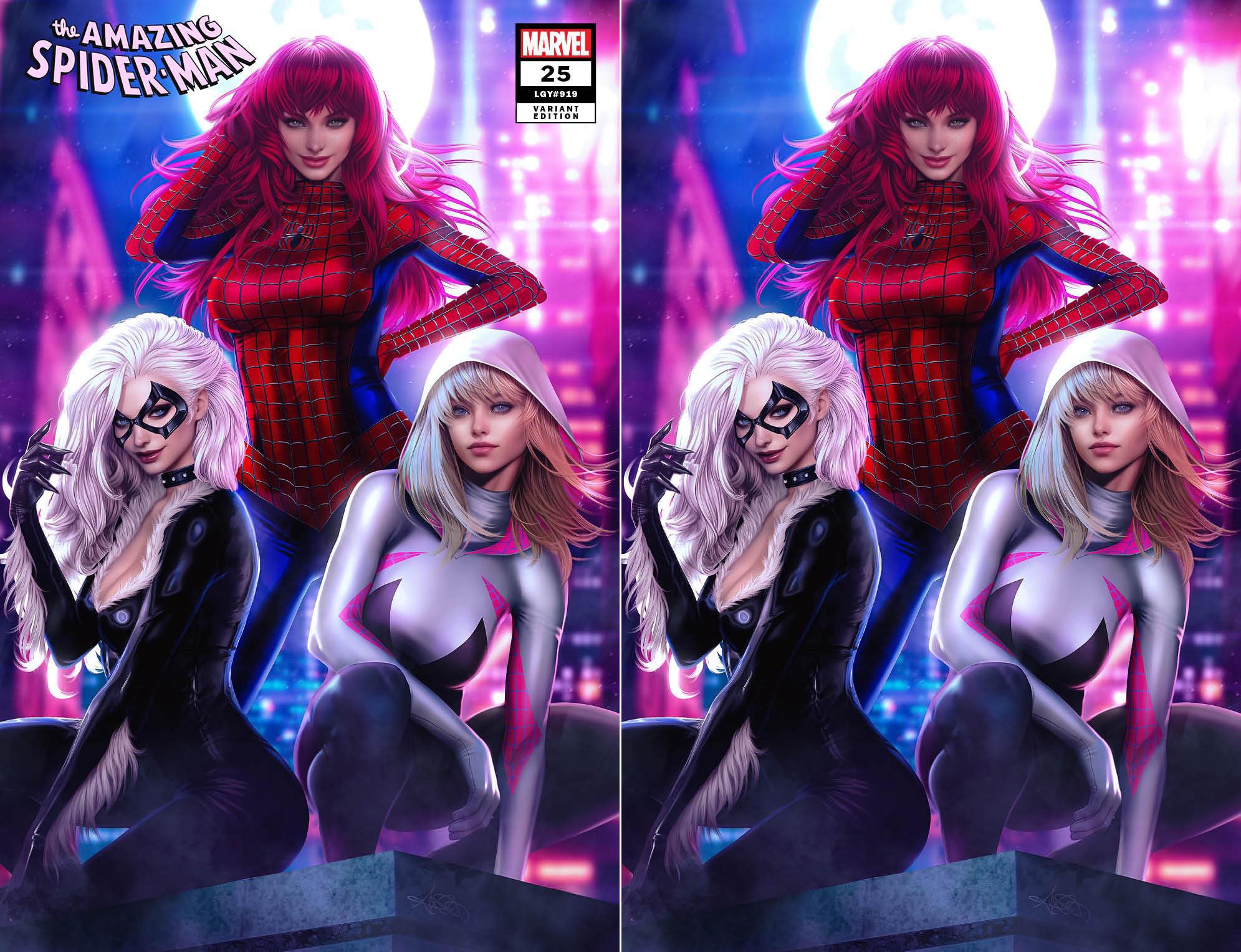 AMAZING SPIDER-MAN 25 ARIEL DIAZ EXCLUSIVE VARIANT OPTIONS - 5/10/2023