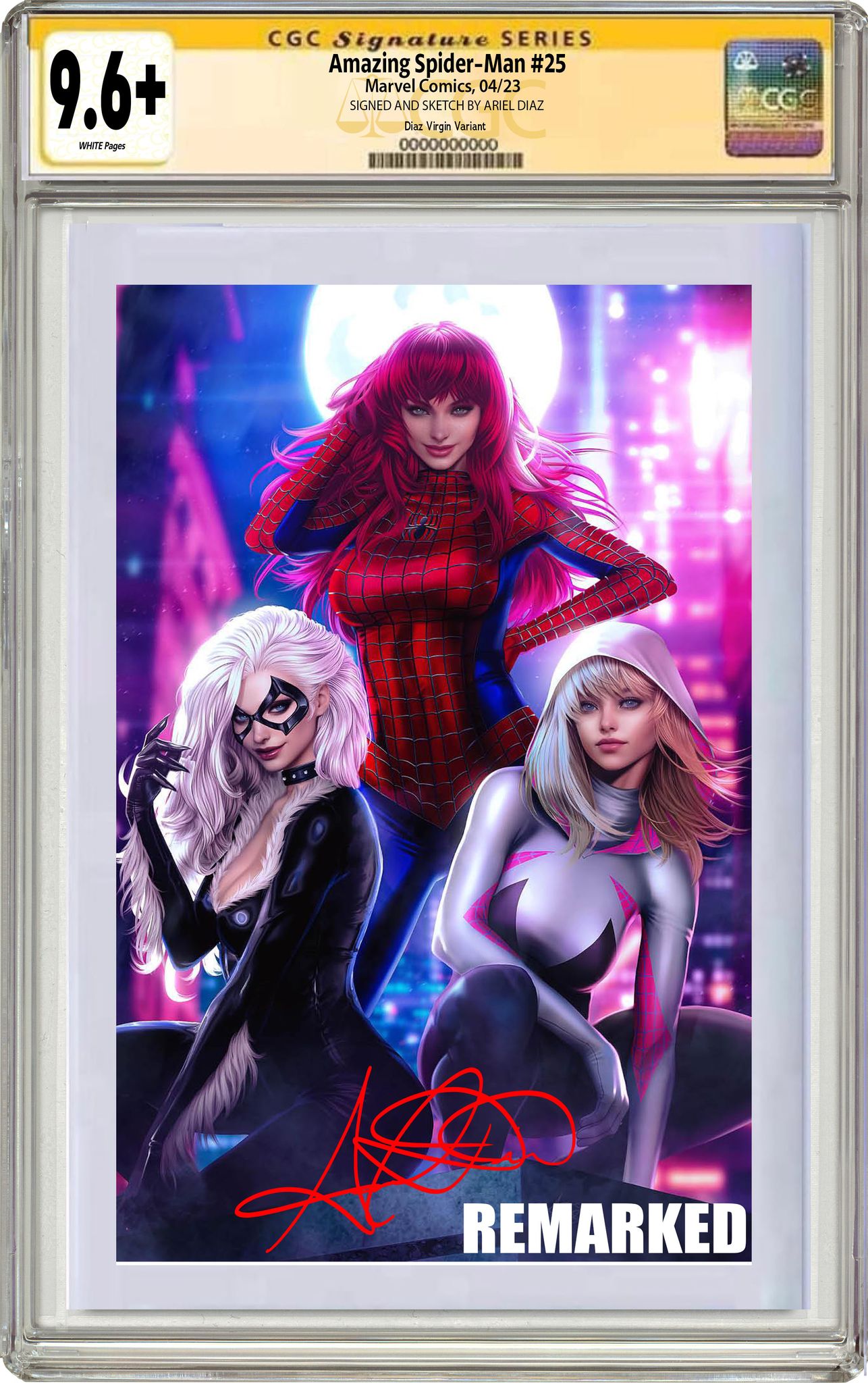 AMAZING SPIDER-MAN 25 ARIEL DIAZ EXCLUSIVE VARIANT OPTIONS - 5/10/2023