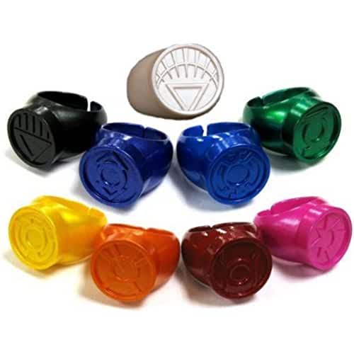 GREEN LANTERN #1 BTC 9-PACK COLOR SPECTRUM BUNDLE RAW FOIL EDITION WITH FREE SET OF POWER RINGS - 5/9/2023 (D39)