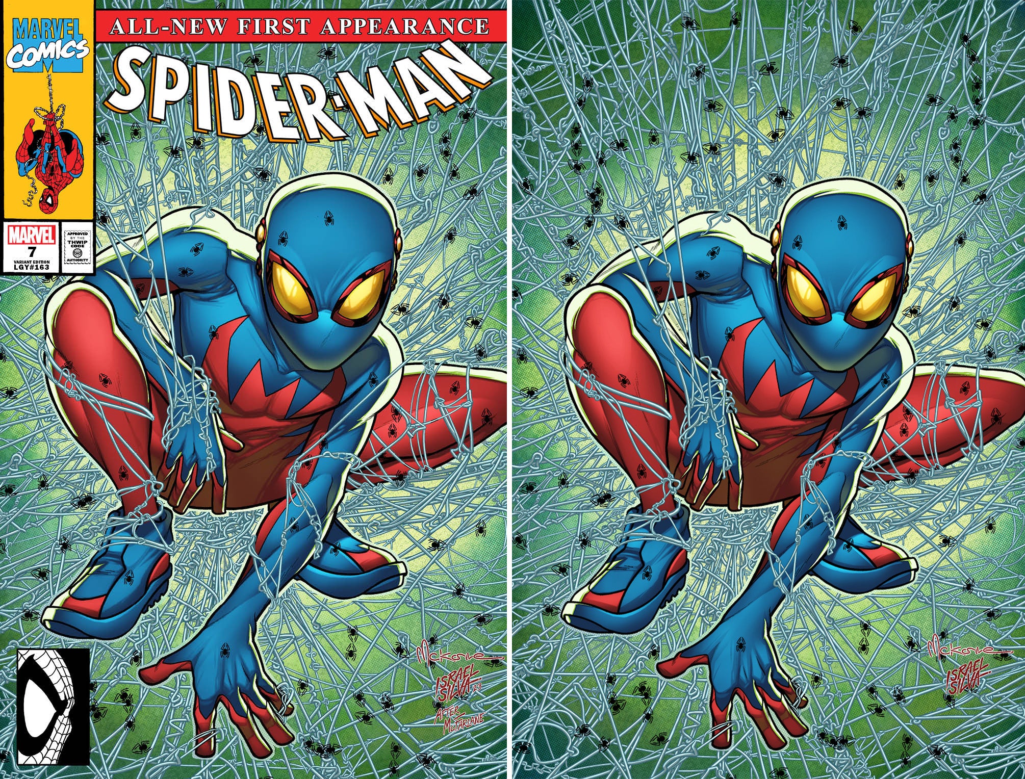 SPIDER-MAN 7 2ND PRT MIKE MCKONE EXCLUSIVE VARIANT OPTIONS- 05/17/23