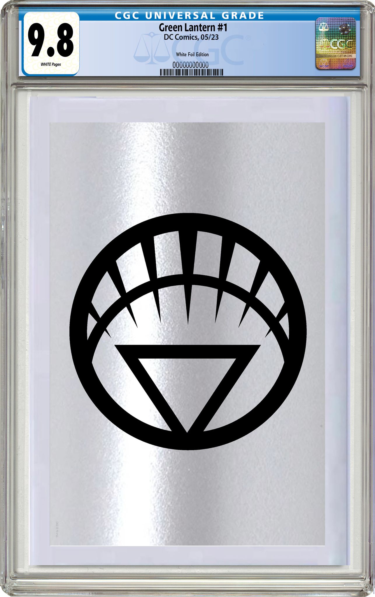 GREEN LANTERN #1 WHITE LANTERN SILVER FOIL EDITION RAW & GRADED OPTIONS - 5/9/2023