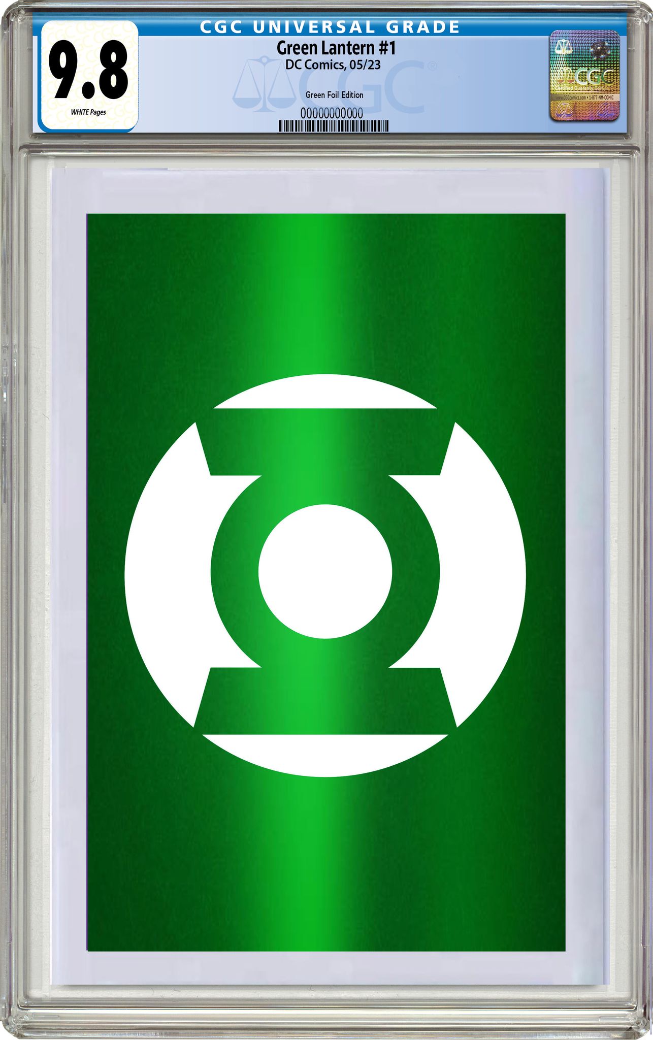 GREEN LANTERN #1 GREEN LANTERN FOIL EDITION RAW & GRADED OPTIONS - 5/9/2023