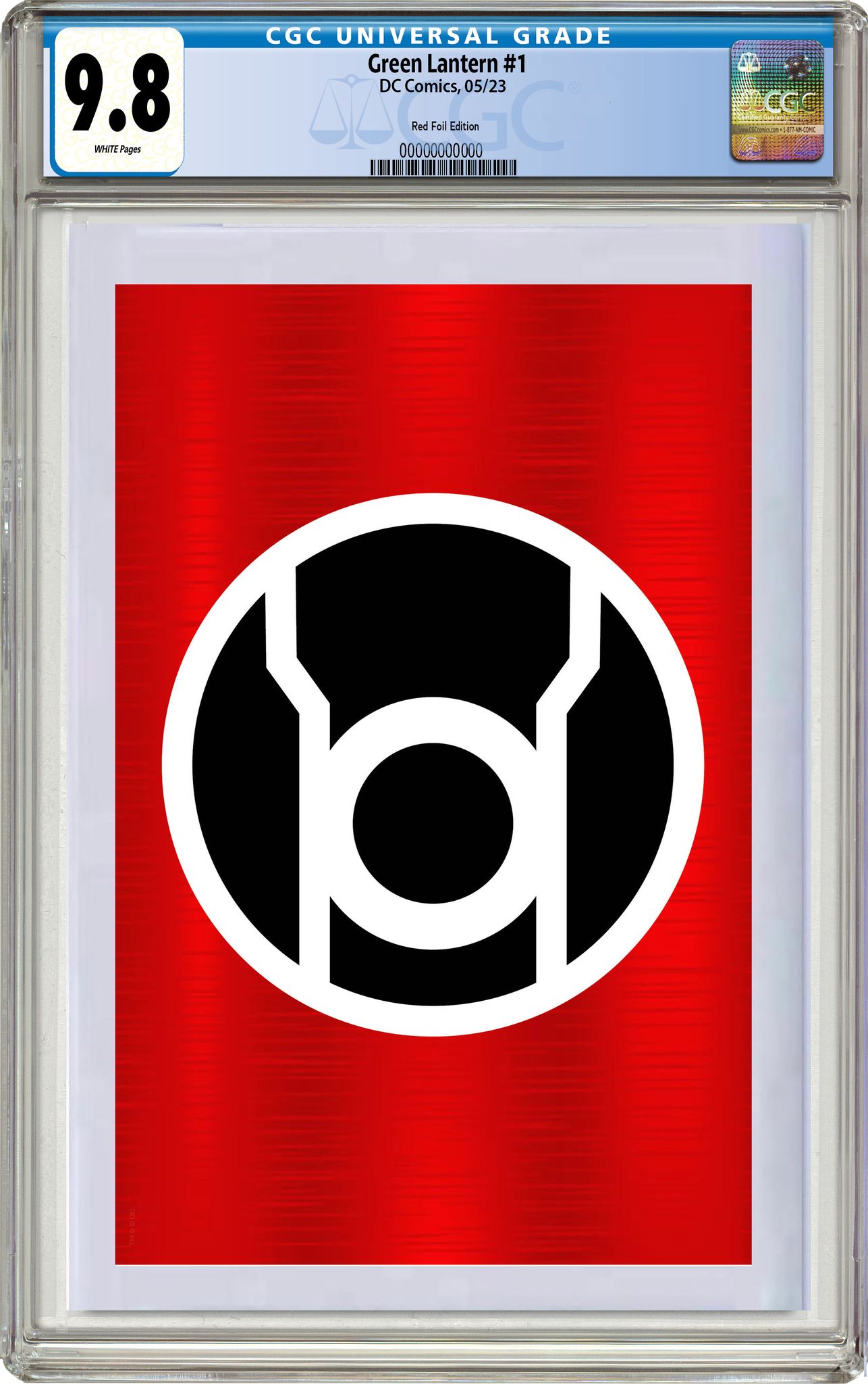 GREEN LANTERN #1 RED LANTERN FOIL EDITION RAW & GRADED OPTIONS - 5/9/2023
