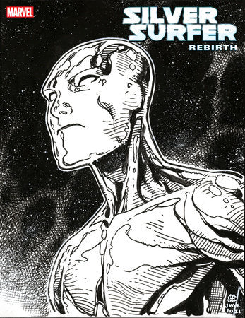 01/19/2022 SILVER SURFER REBIRTH #1 (OF 5) CHEUNG HEADSHOT SKETCH VARIANT