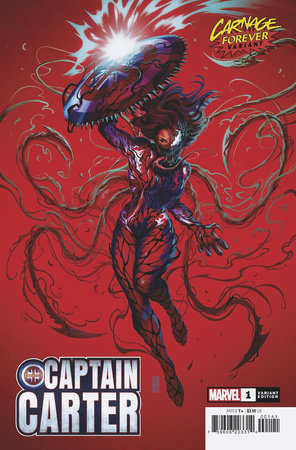 03/09/2022 CAPTAIN CARTER 1 BARTEL CARNAGE FOREVER VARIANT (CB99)
