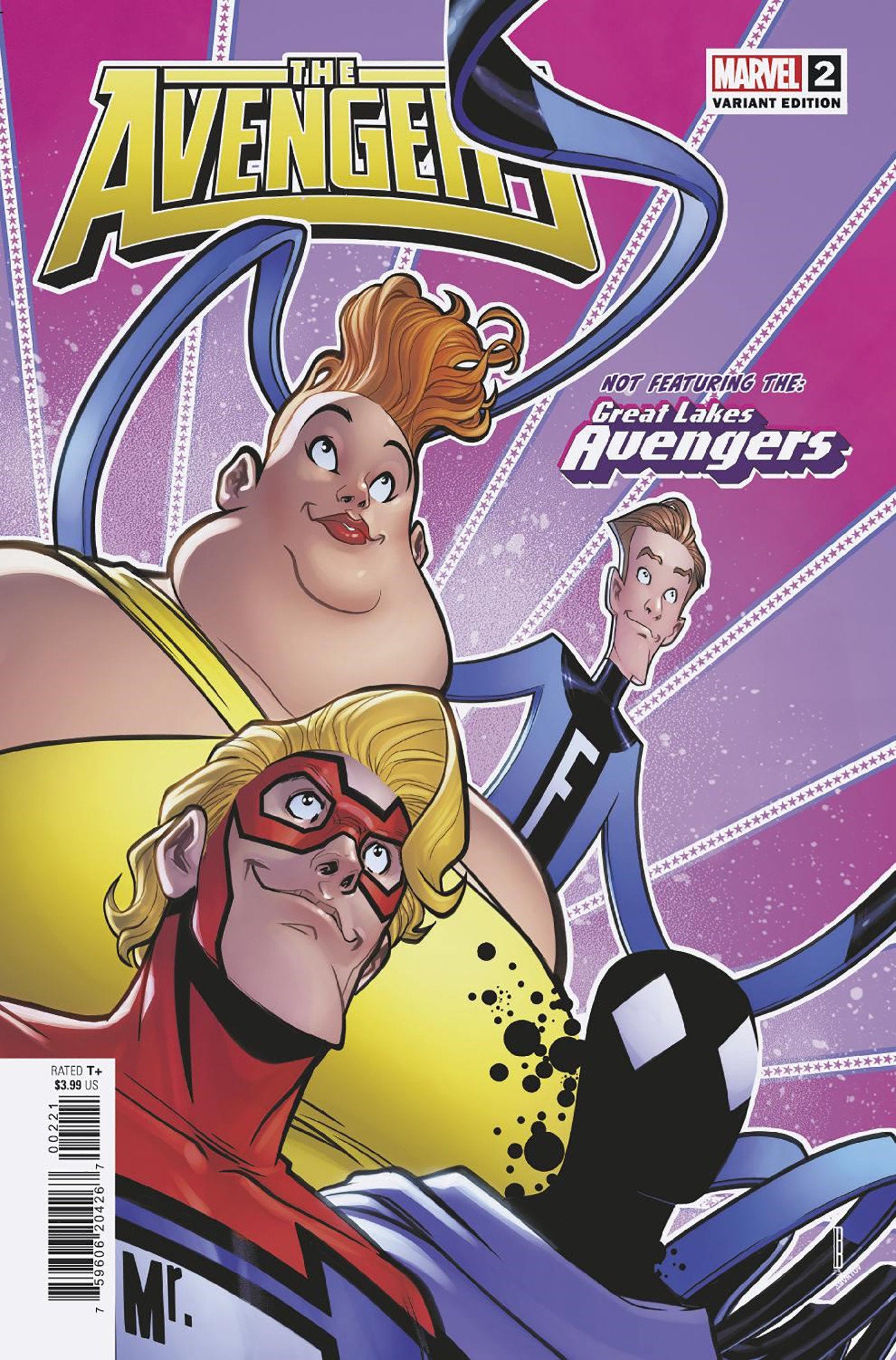 AVENGERS 2 GREAT LAKES AVENGERS DAVID BALDEON VARIANT - 06/21/2023