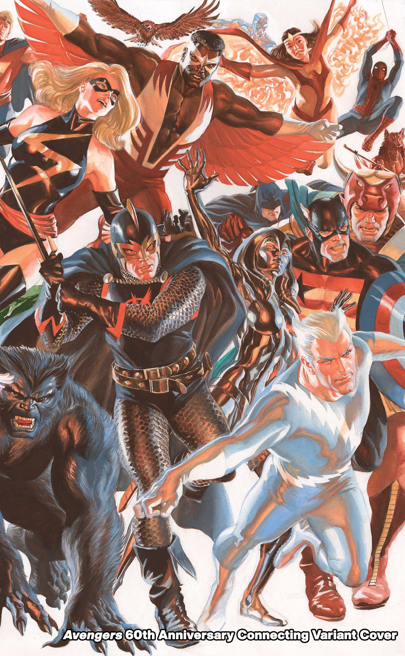 AVENGERS 5 ALEX ROSS CONNECTING AVENGERS VARIANT PART D - 09/27/23