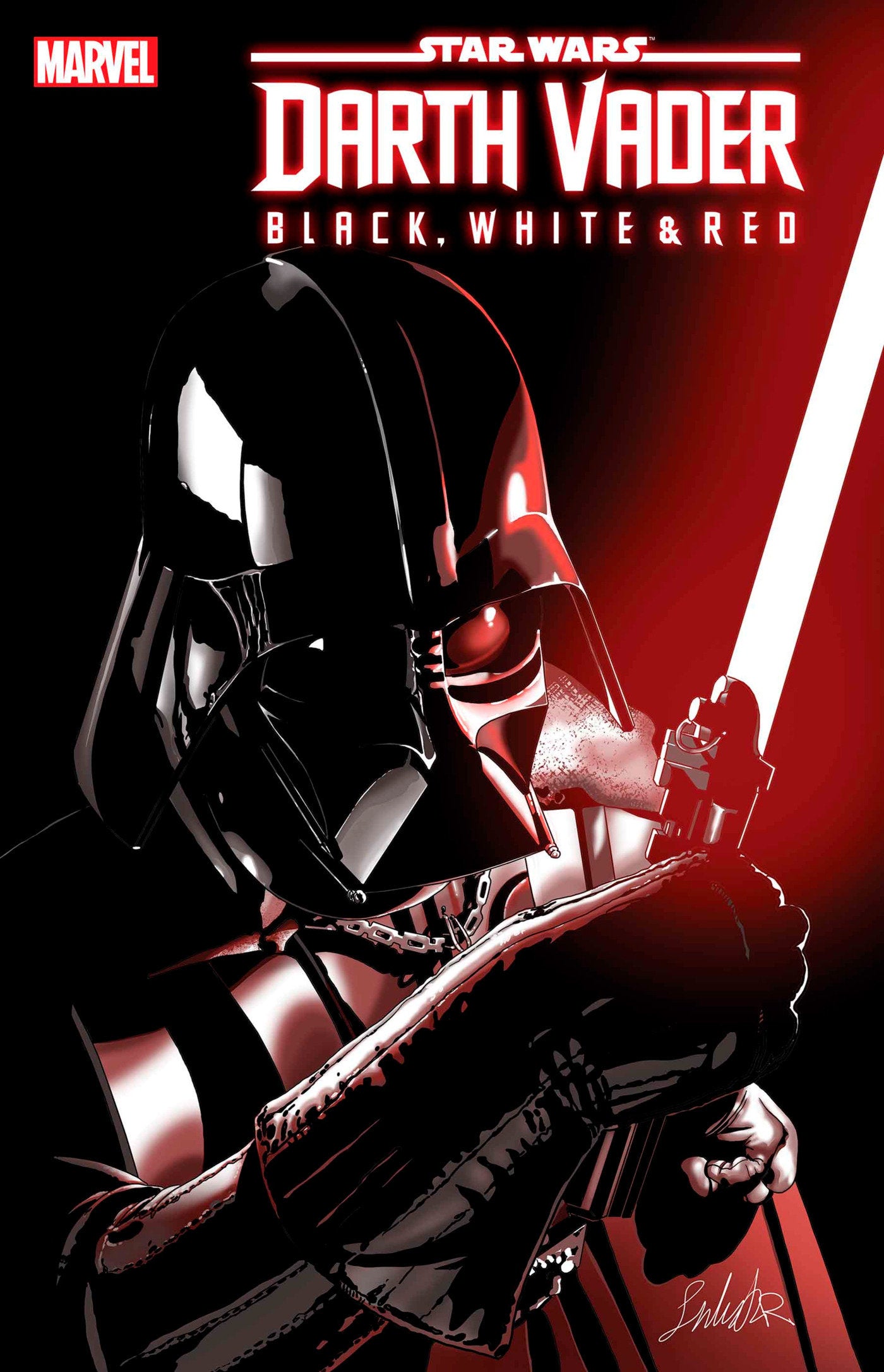 STAR WARS: DARTH VADER - BLACK, WHITE & RED 2 SALVADOR LAROCCA VARIANT