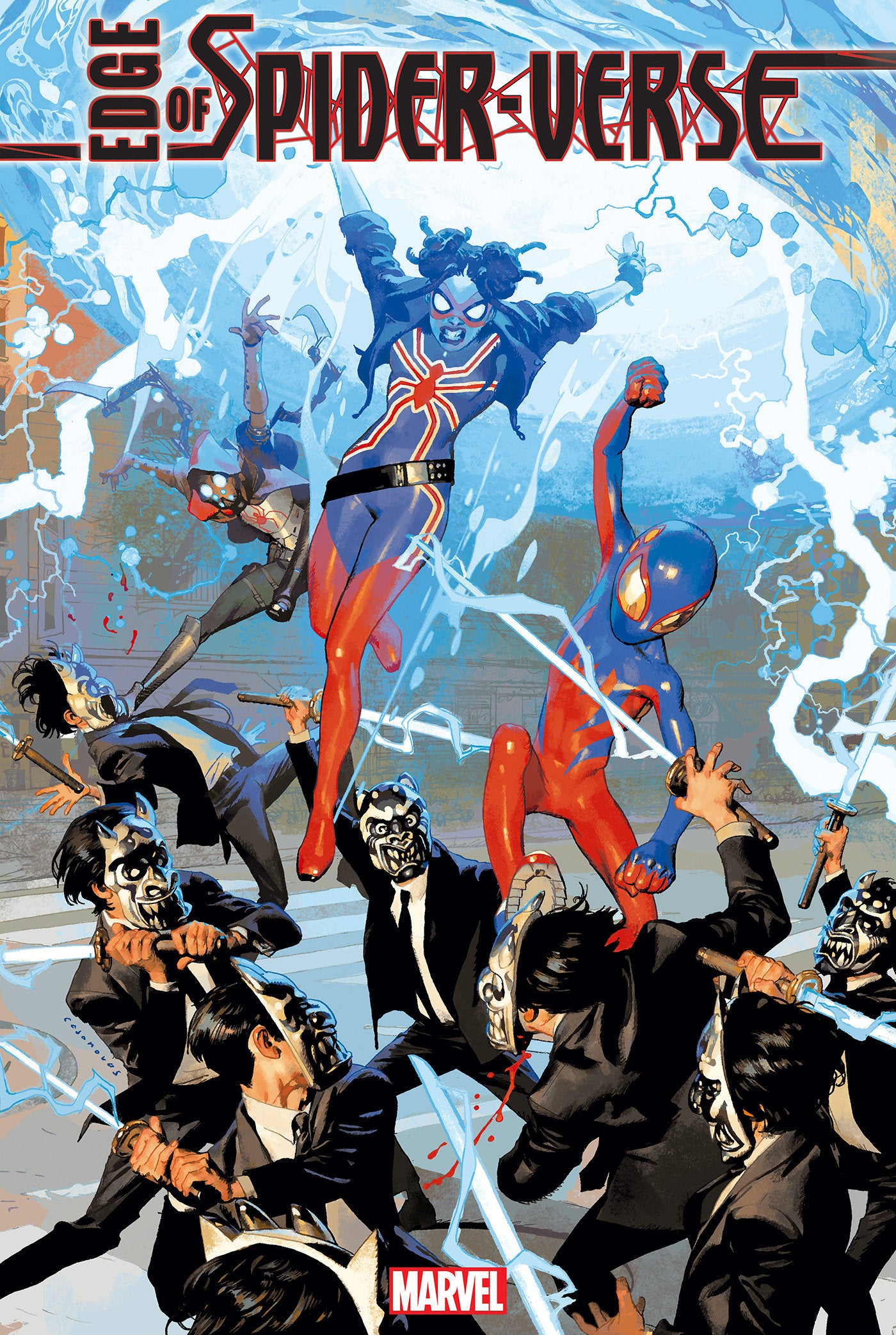 EDGE OF SPIDER-VERSE 3 JOSEMARIA CASANOVAS CONNECTING VARIANT - 06/21/