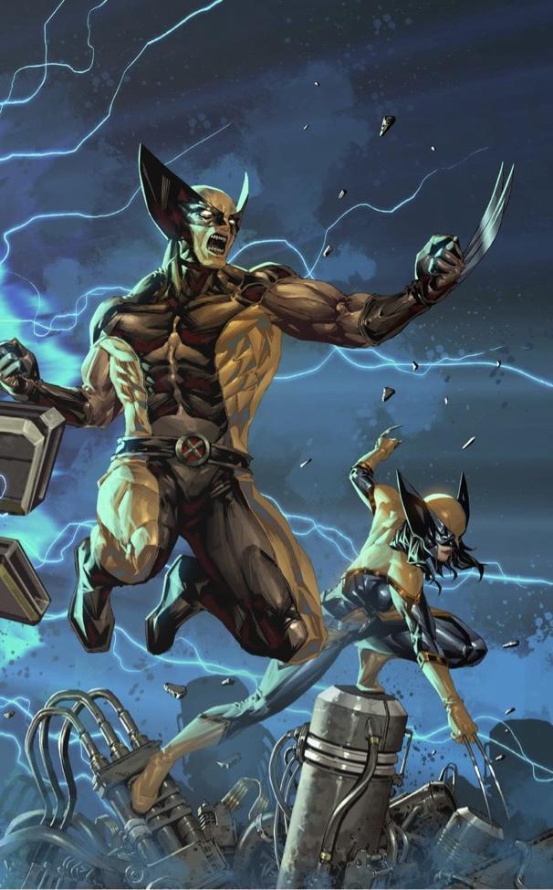 WOLVERINE #13 KAEL NGU CONNECTING VIRGIN VARIANT(M23)(M24)