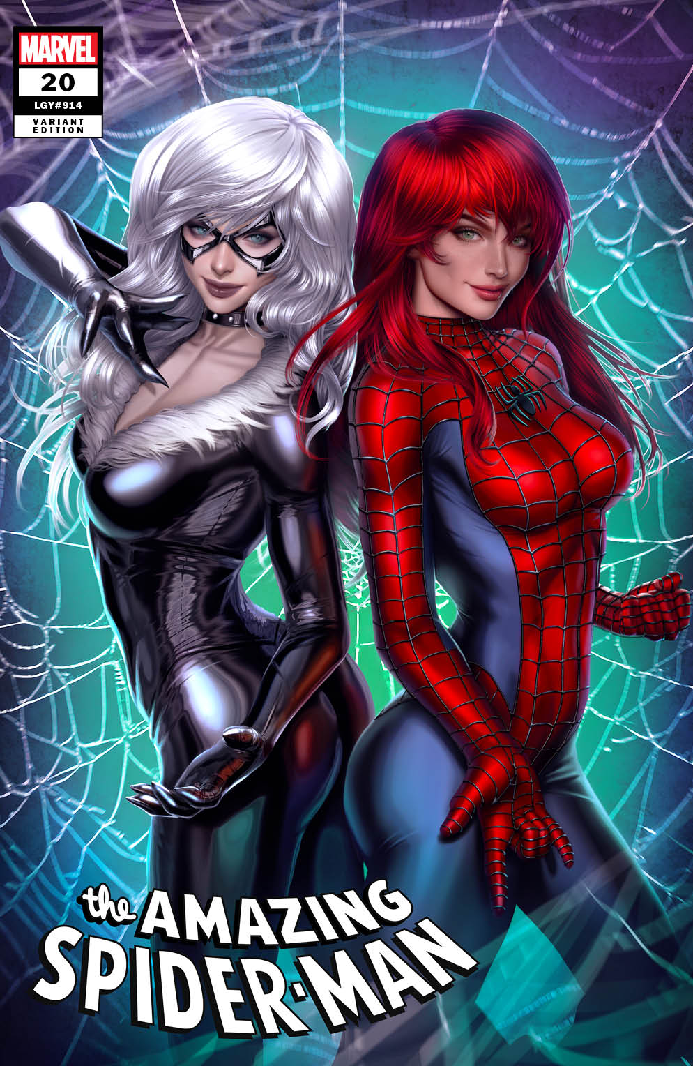 AMAZING SPIDER-MAN #20 ARIEL DIAZ FIRST EVER MARVEL EXCLUSIVE VARIANT COVERS