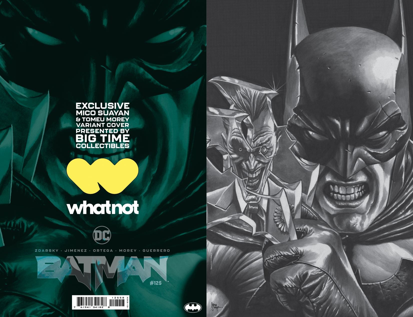 BATMAN #125 CONVENTION EXCLUSIVE & WHATNOT EXCLUSIVE VARIANT OPTIONS
