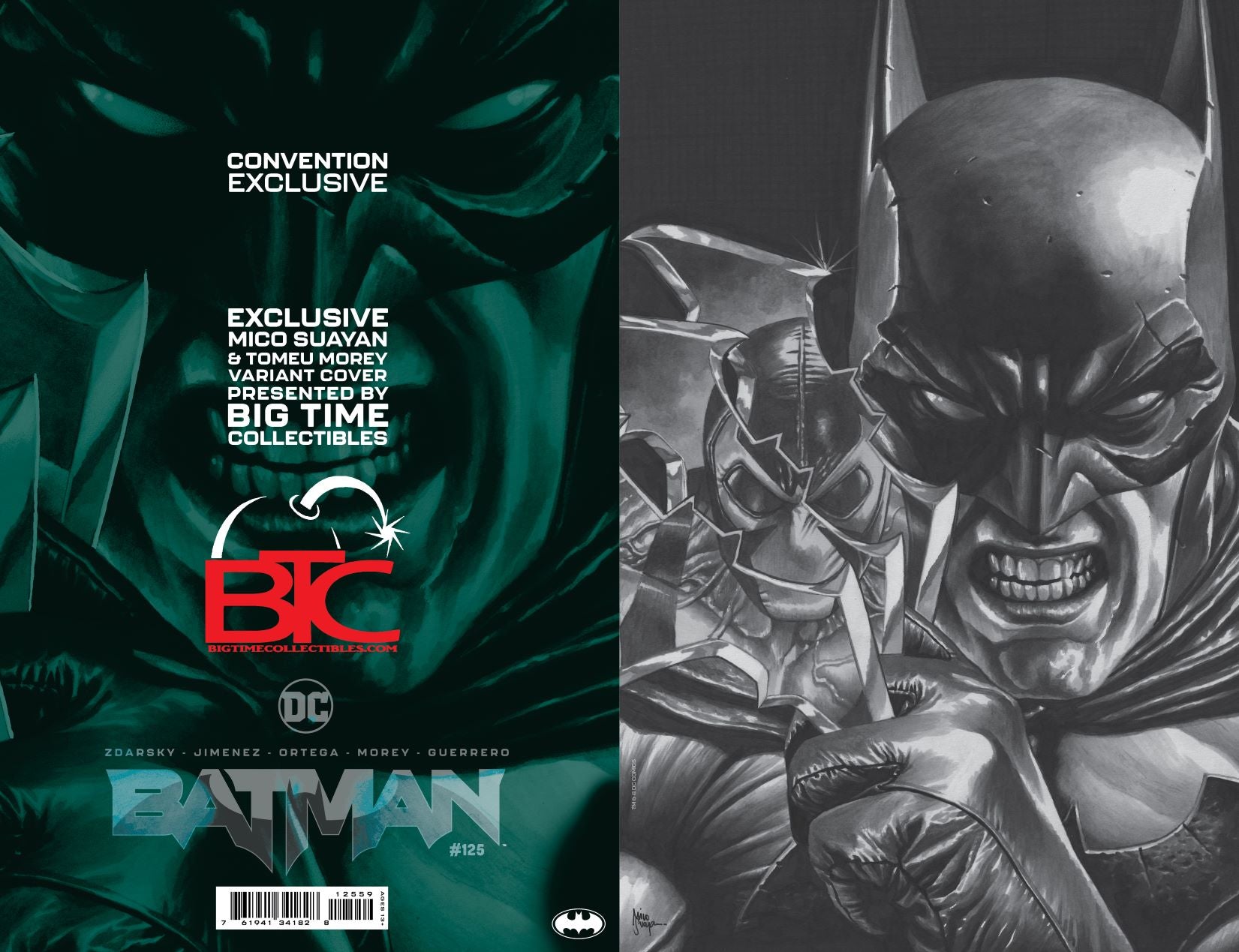 BATMAN #125 CONVENTION EXCLUSIVE & WHATNOT EXCLUSIVE VARIANT OPTIONS