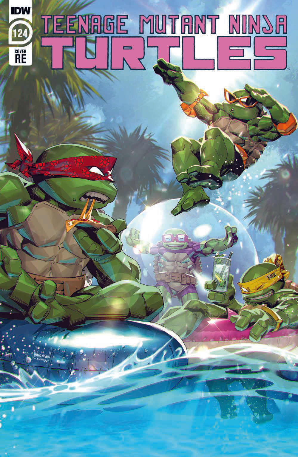 12/15/2021 TMNT ONGOING #124 KAEL NGU EXCLUSIVE VARIANT
