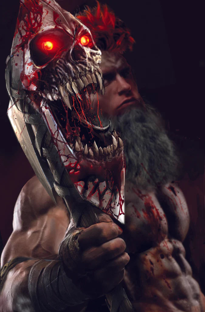 BARBARIC #1 JOHN GALLAGHER EXCLUSIVE VIRGIN VARIANT (CK)