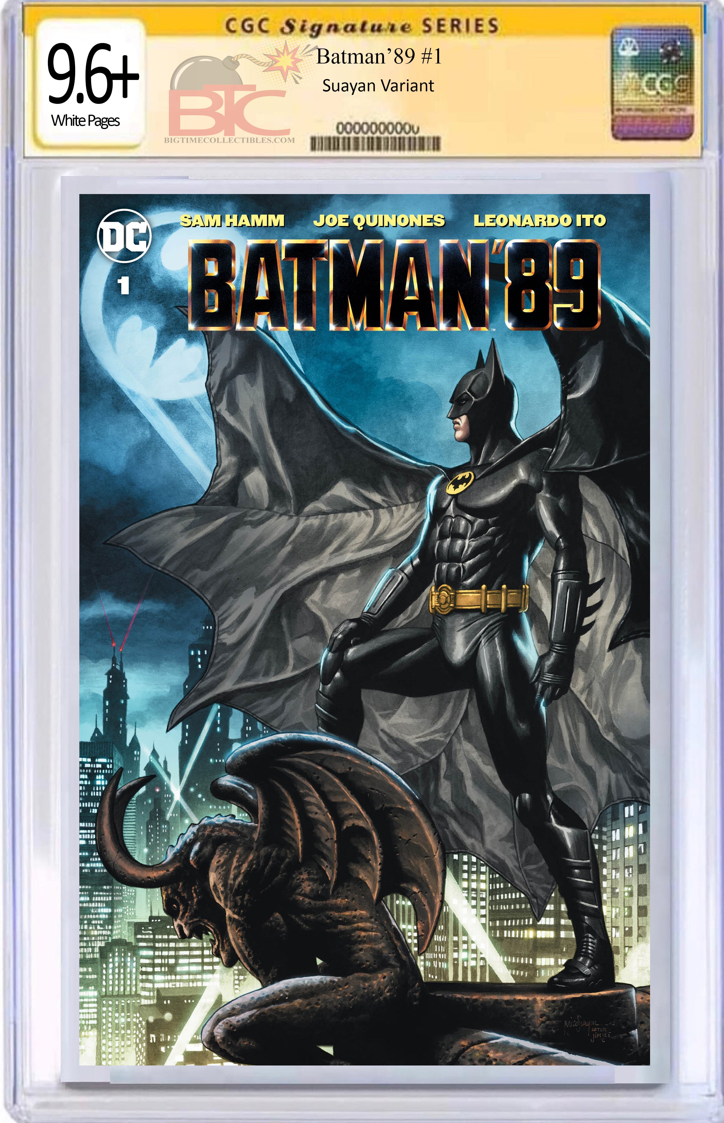 BATMAN 89 #1 MICO SUAYAN 608 EXCLUSIVE HOMAGE RAW & CGC OPTIONS