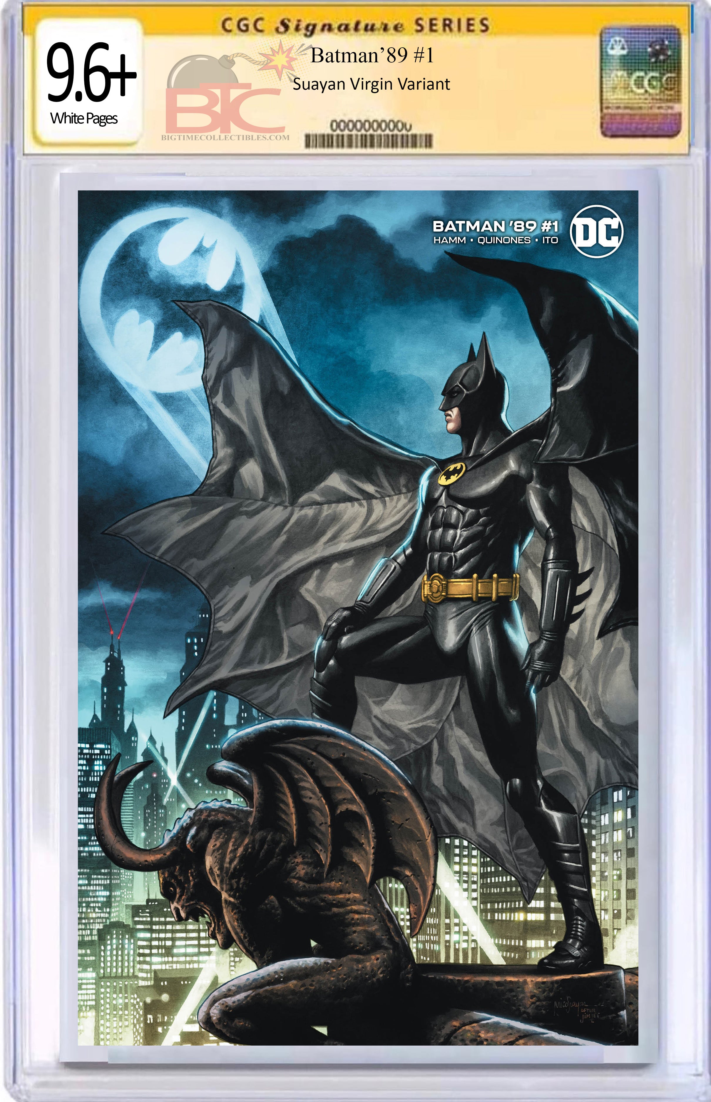 BATMAN 89 #1 MICO SUAYAN 608 EXCLUSIVE HOMAGE RAW & CGC OPTIONS