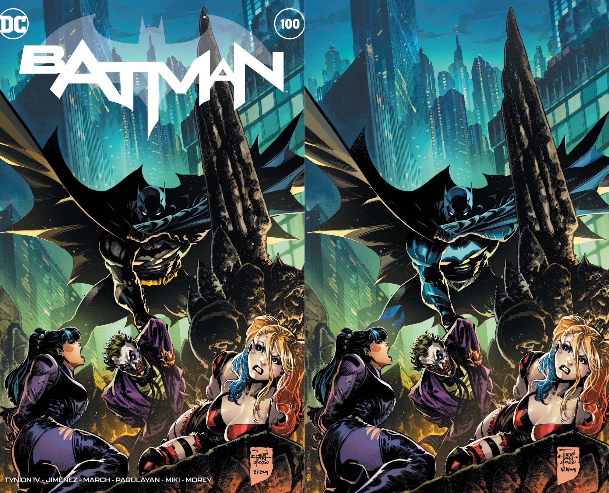 BATMAN #100 PHILIP TAN EXCLUSIVE VARIANT 10/07/20