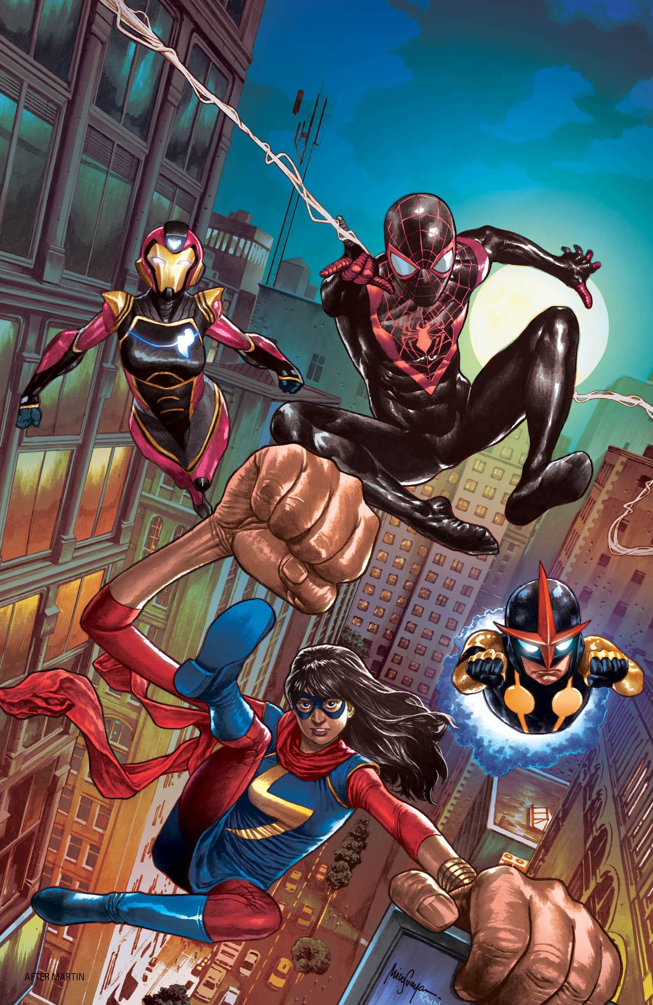 CHAMPIONS #1 MICO SUAYAN EXCLUSIVE VIRGIN VARIANT