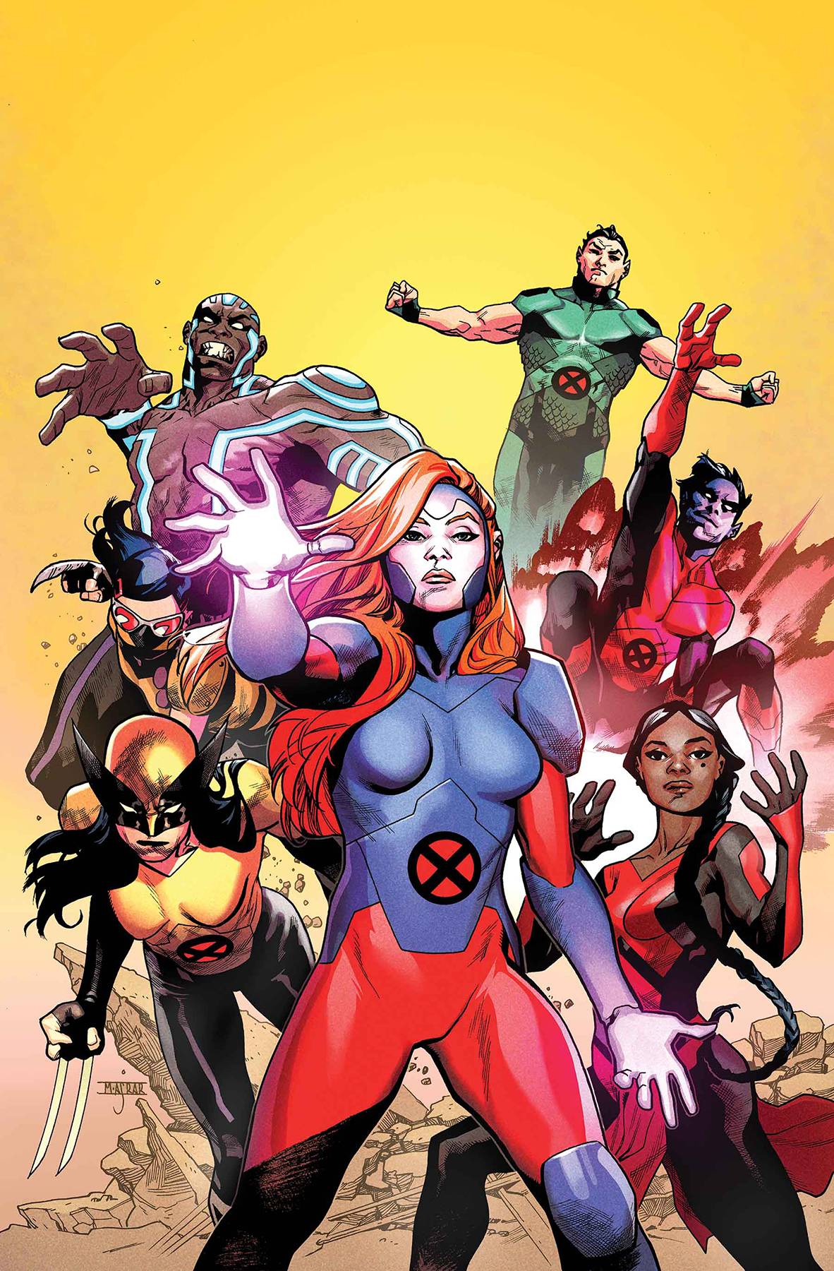 02/07/2018 X-MEN RED #1 ASRAR VAR 1:25 INCENTIVE VARIANT