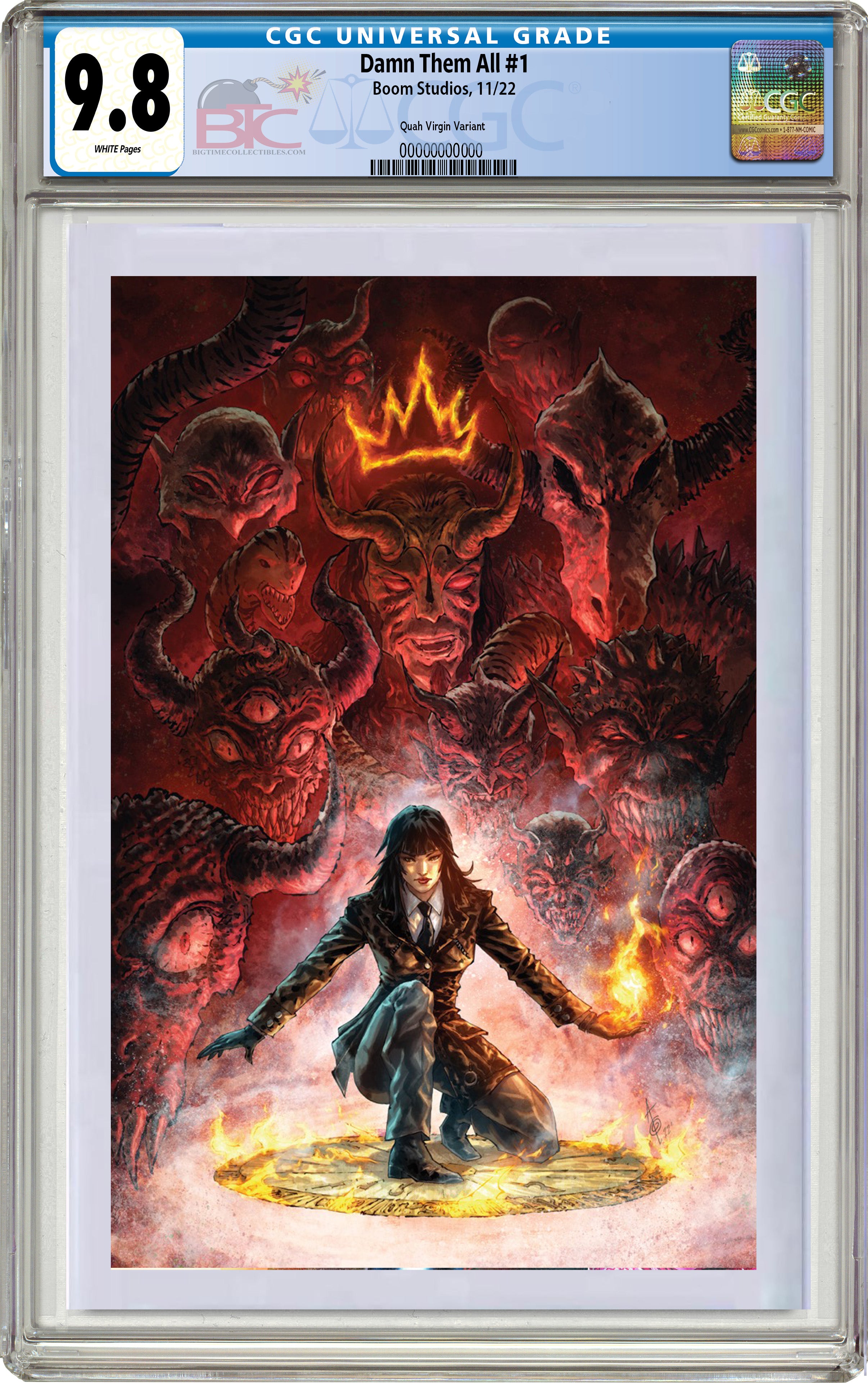 DAMN THEM ALL #1 ALAN QUAH EXCLUSIVE VIRGIN VARIANT