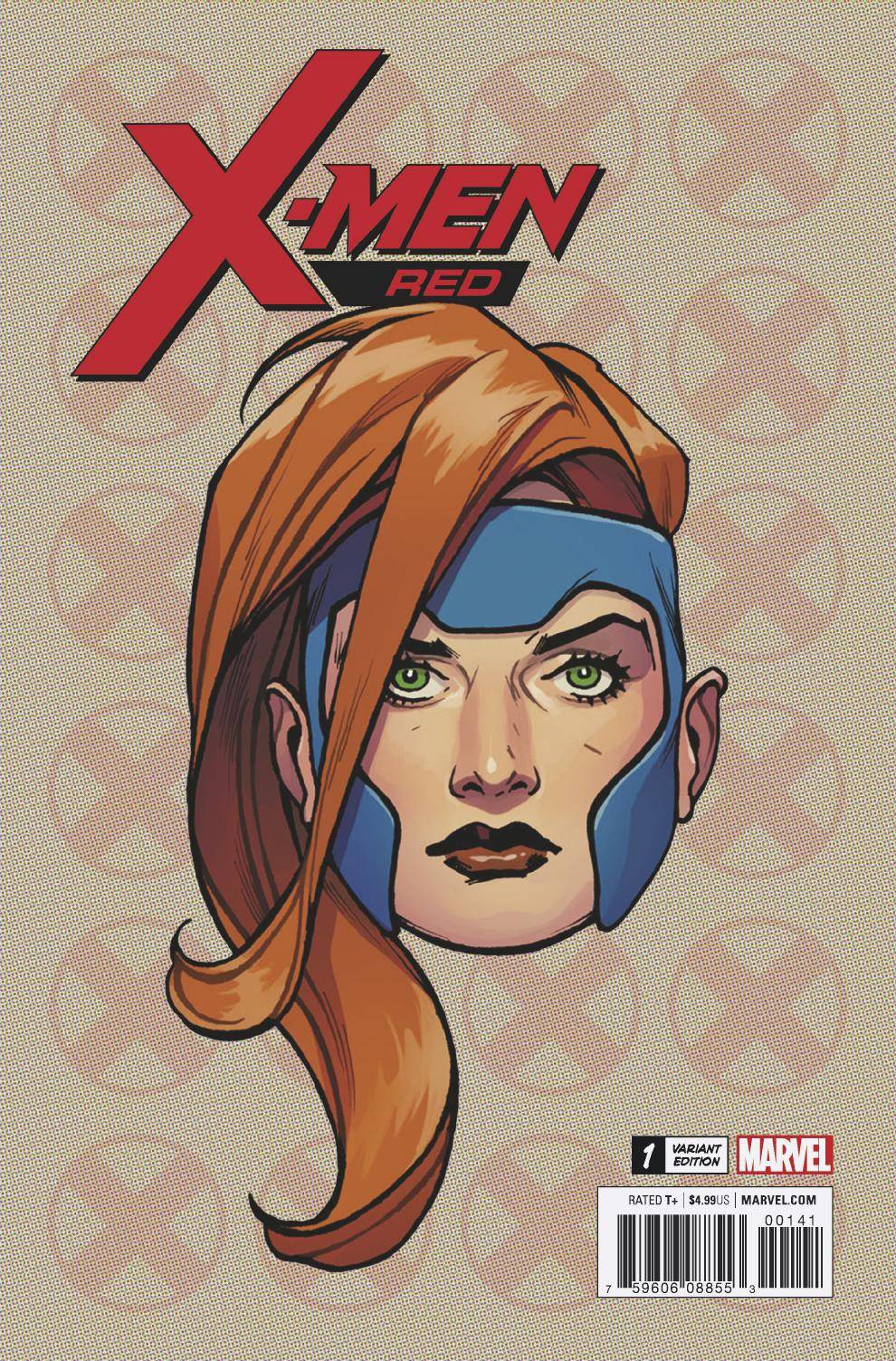 02/07/2018 X-MEN RED #1 CHAREST LEGACY HEADSHOT VAR