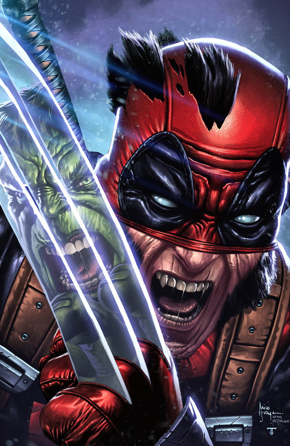 DEADPOOL #4 MICO SUAYAN EXCLUSIVE VARIANT COVERS