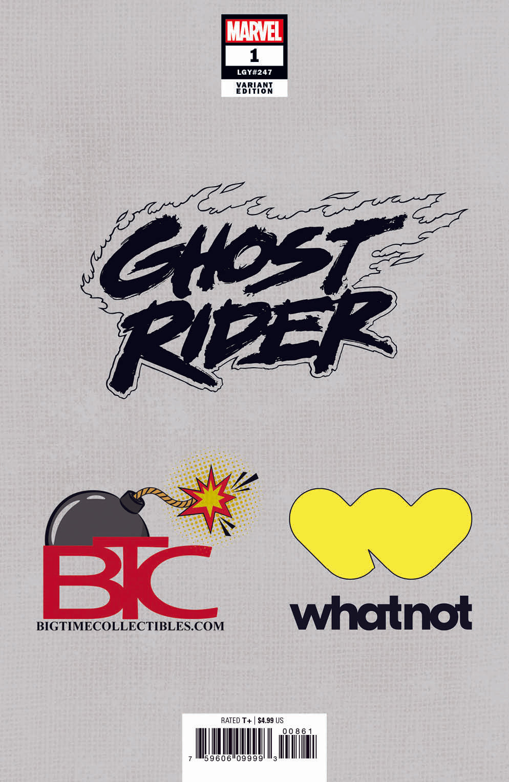 02/23/2022 GHOST RIDER #1 BTC WHATNOT EXCLUSIVE VIRGIN VARIANT (M3)(M43) (M78)(M225)