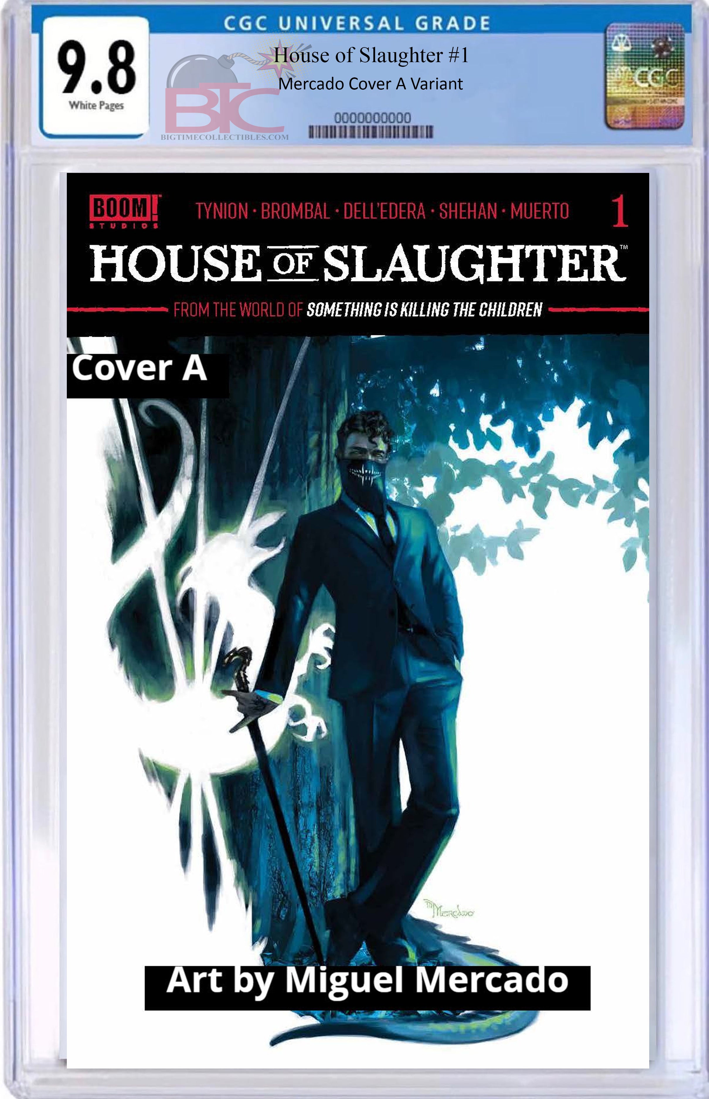 HOUSE OF SLAUGHTER #1 2ND PTG CVR A MERCADO CGC 9.8