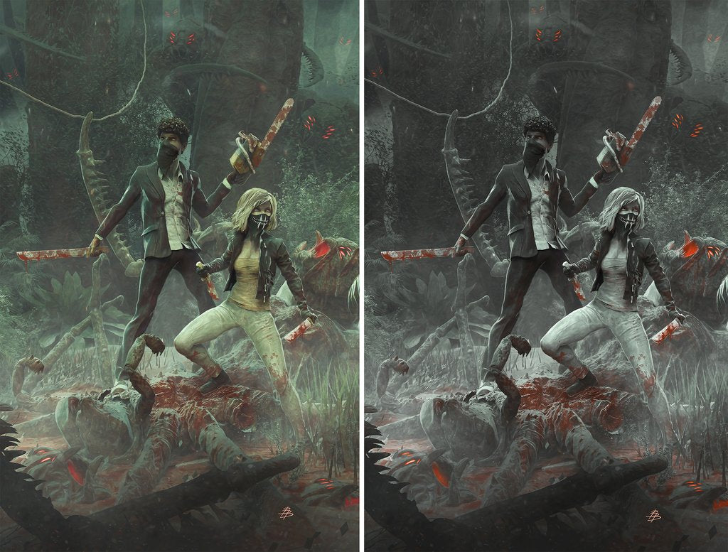 HOUSE OF SLAUGHTER #1 BJORN BARENDS EXCLUSIVE VARIANT SET (I1)