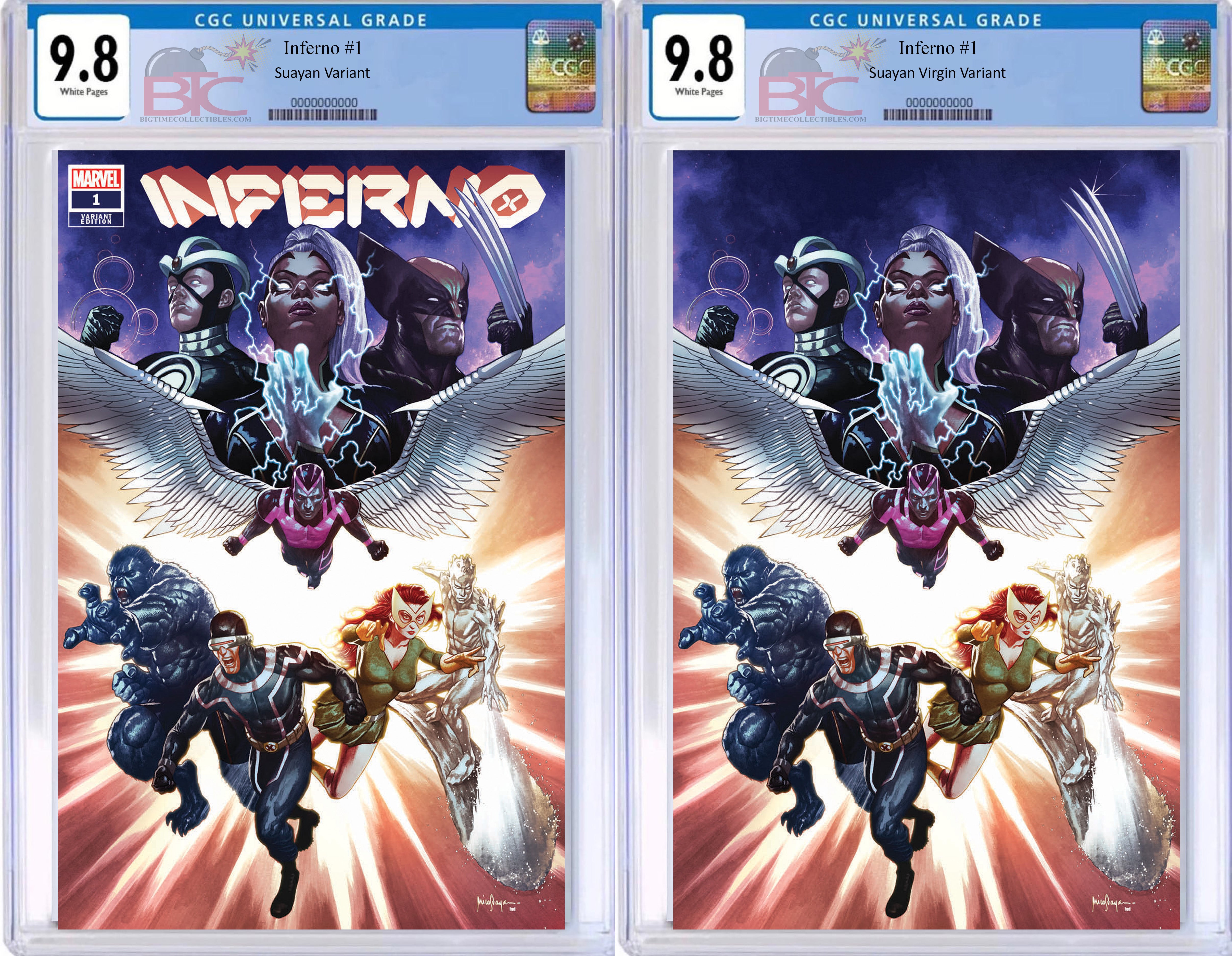 INFERNO #1 MICO SUAYAN EXCLUSIVE VARIANT OPTIONS