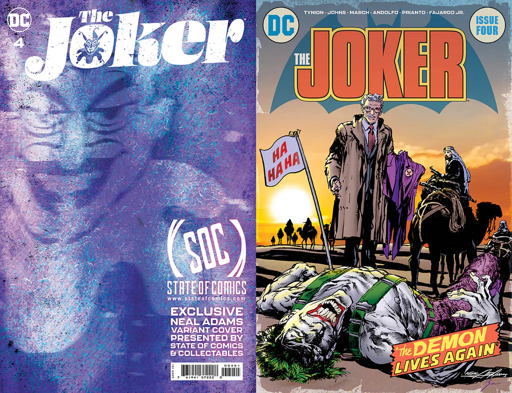 JOKER #4 NEAL ADAMS EXCLUSIVE VARIANT (SOC)