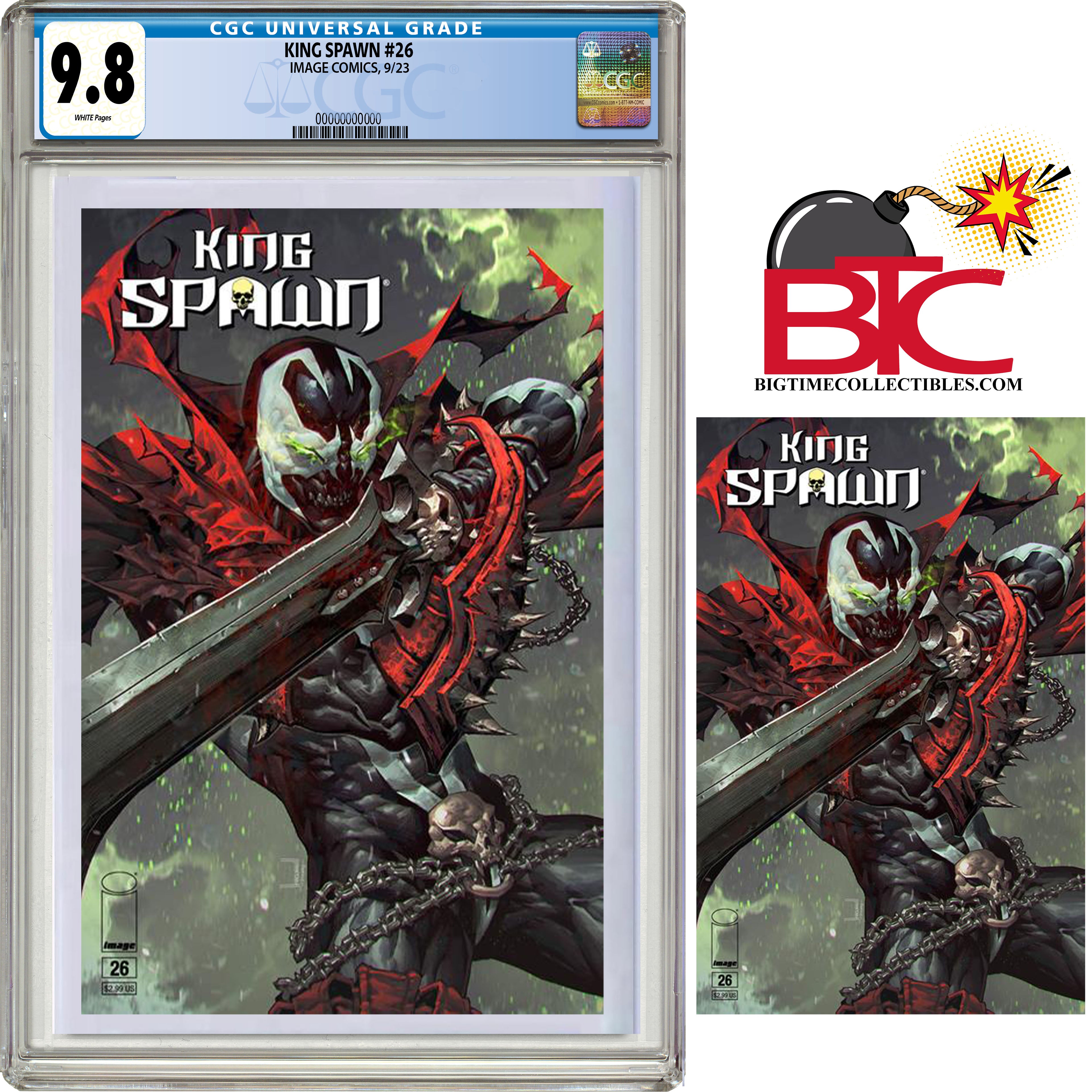 KING SPAWN #26 KAEL NGU VARIANT CGC W/FREE RAW COPY - 09/13/23