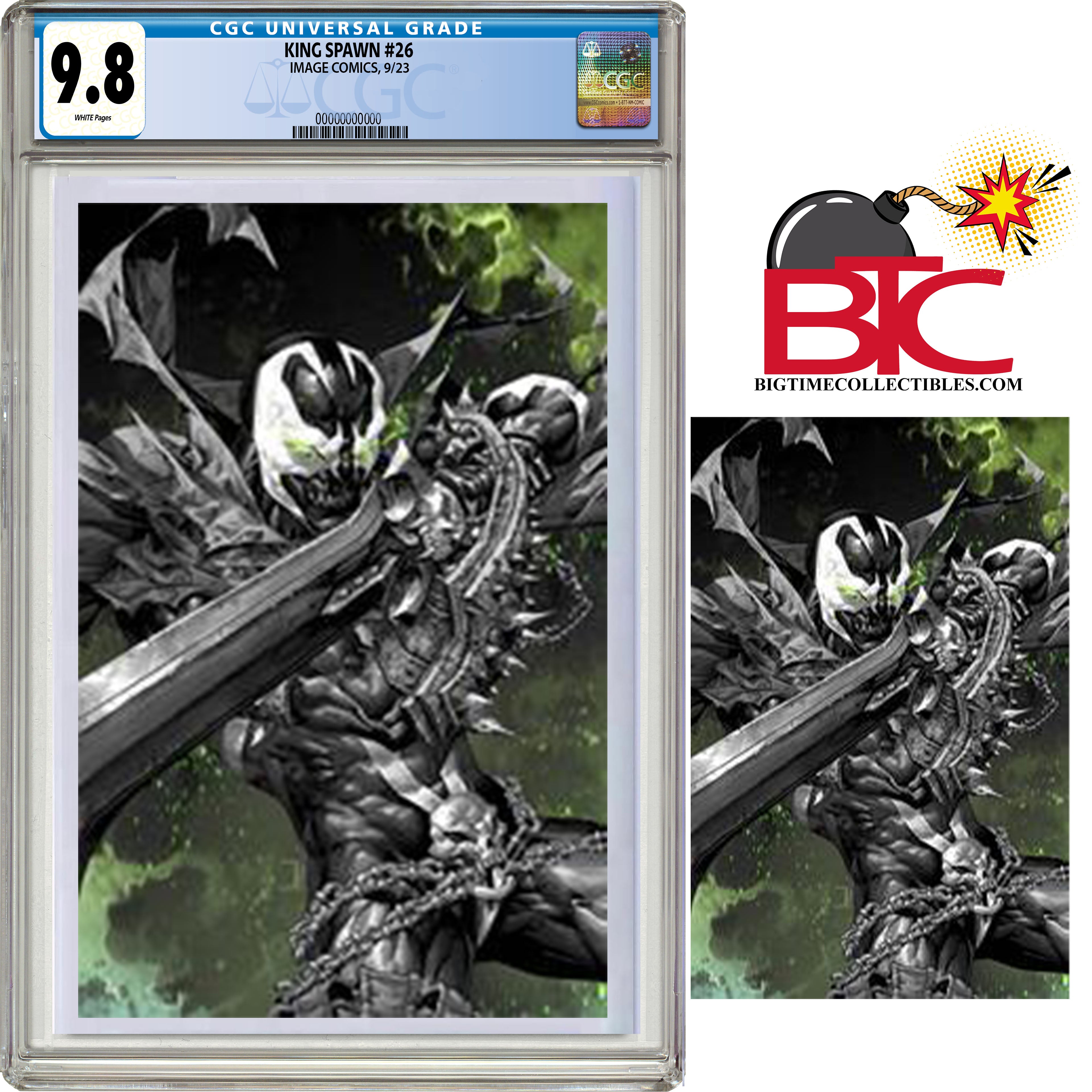 KING SPAWN #26 KAEL NGU VARIANT CGC W/FREE RAW COPY - 09/13/23