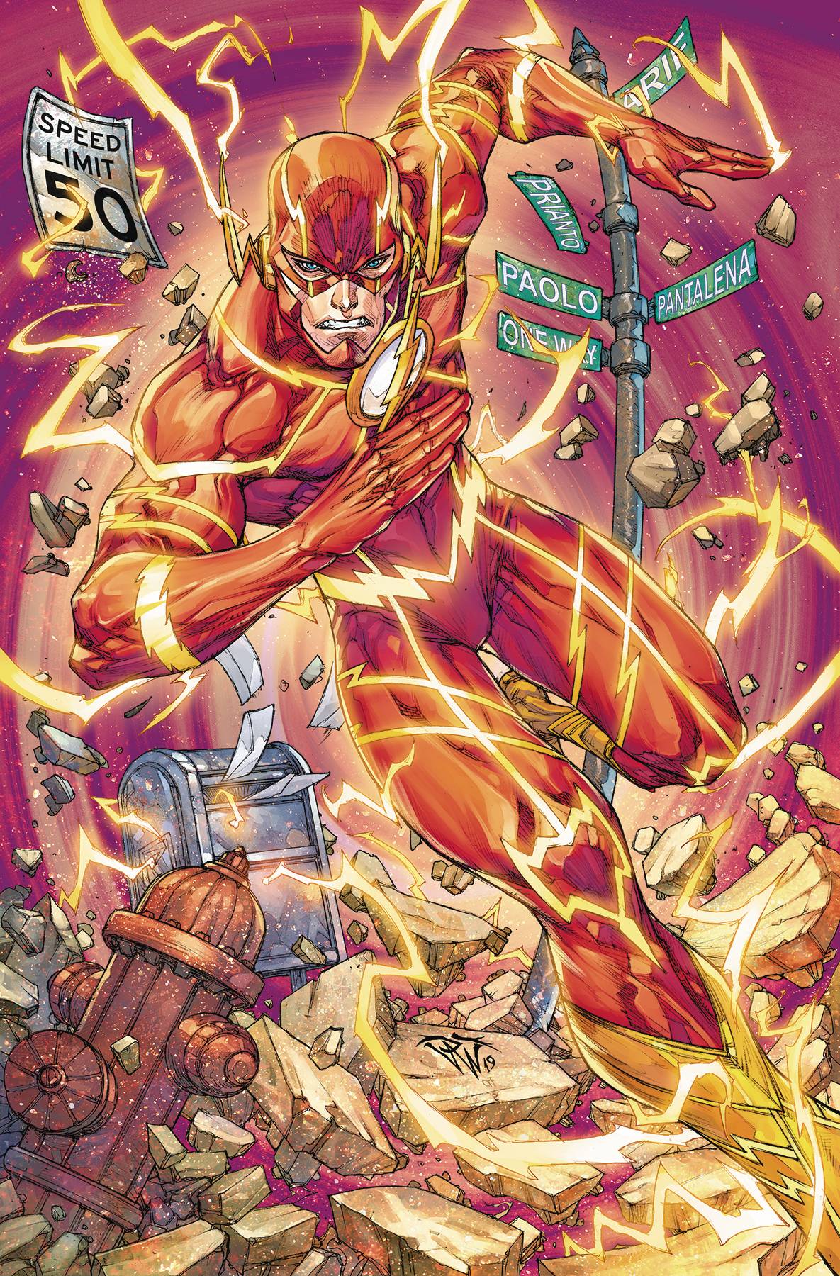 FLASH #79 PAOLO PANTALENA VARIANT 09/25/19 FOC 09/02/19