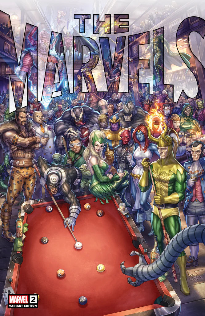 THE MARVELS #2 ALAN QUAH EXCLUSIVE VARIANT (CK)