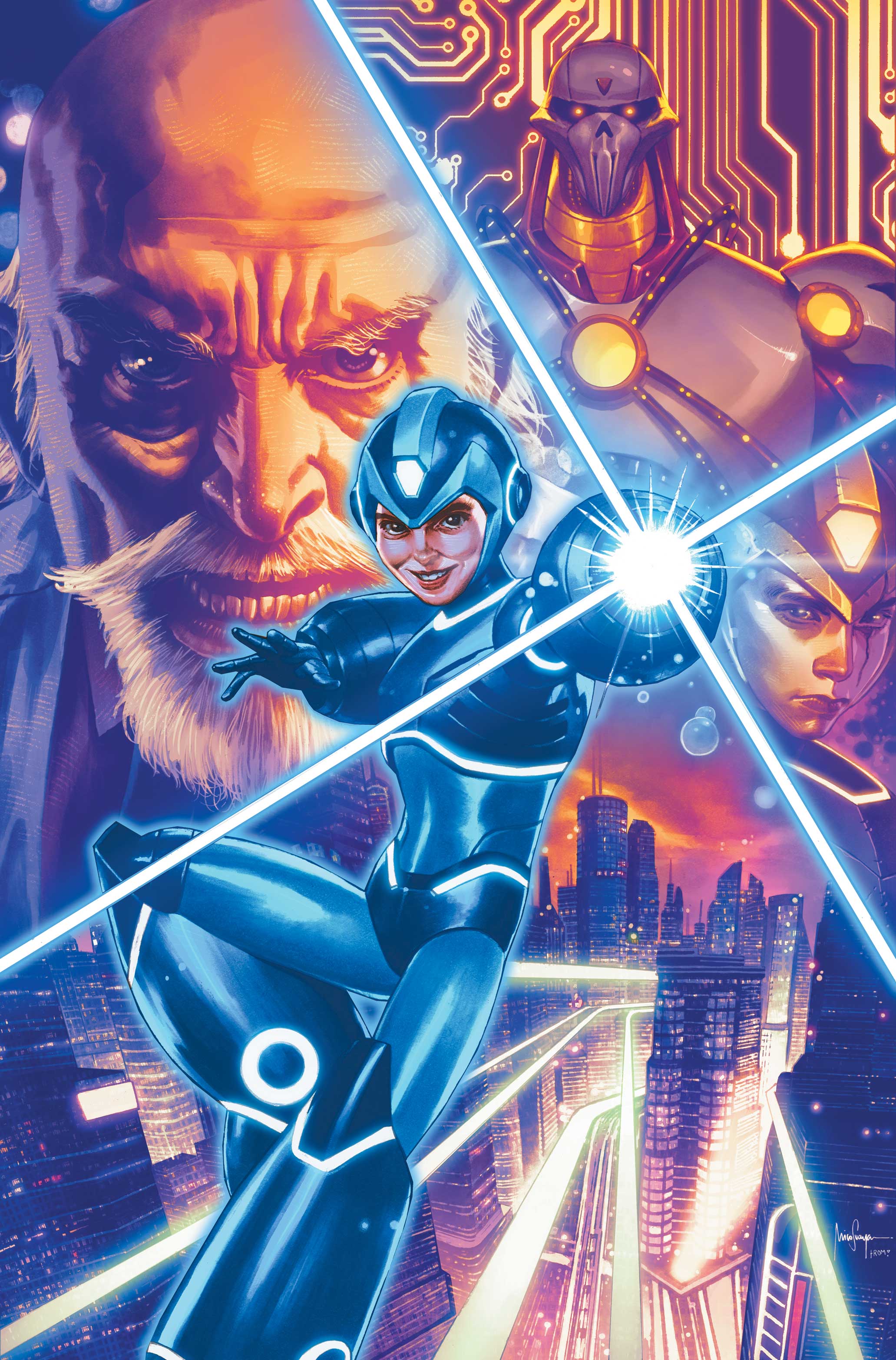 MEGA MAN FULLY CHARGED #1 MICO SUAYAN EXCLUSIVE VIRGIN VARIANT 08/26/20 (I27)