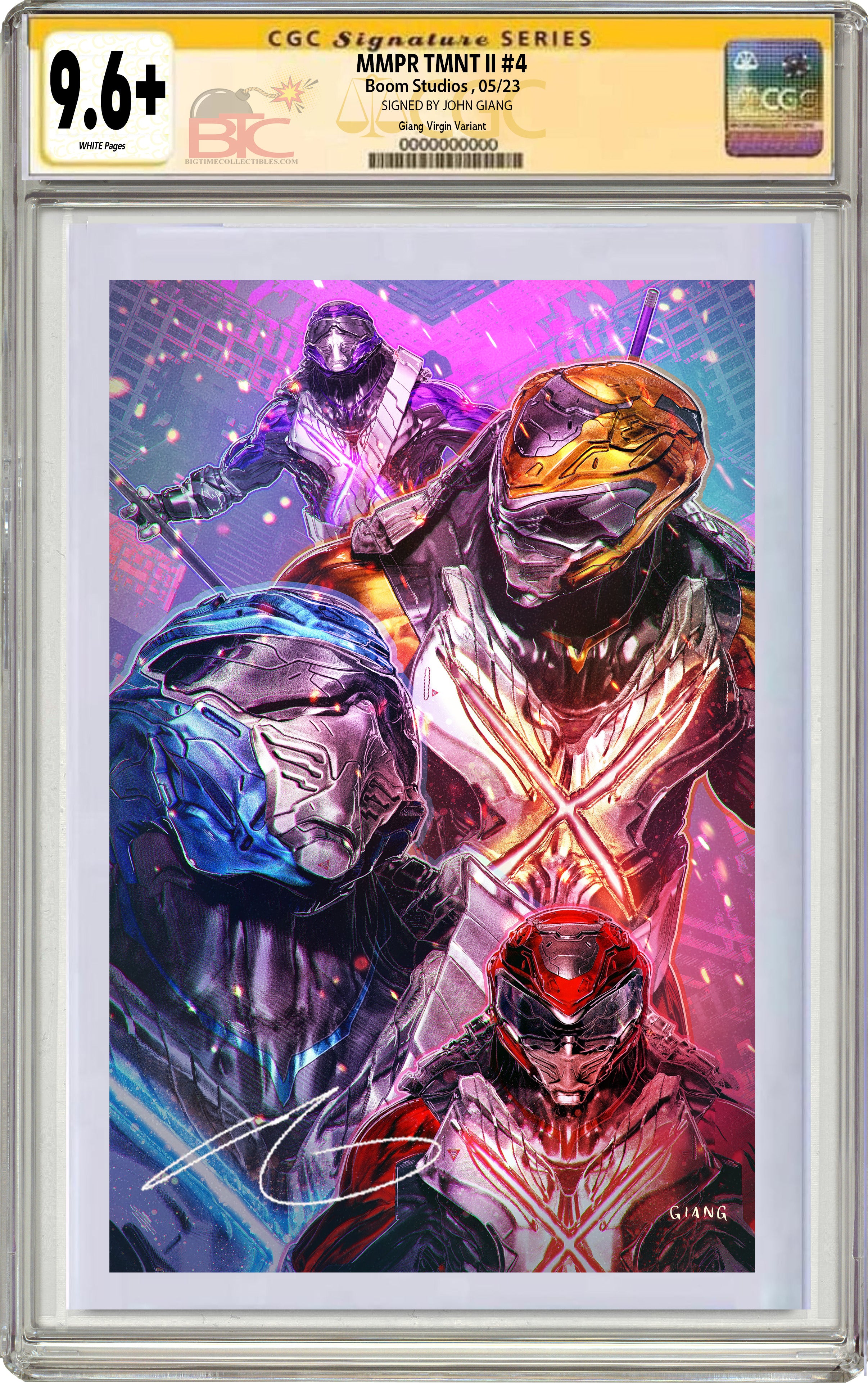 MMPR TMNT II #5 JOHN GIANG EXCLUSIVE VARIANT OPTIONS