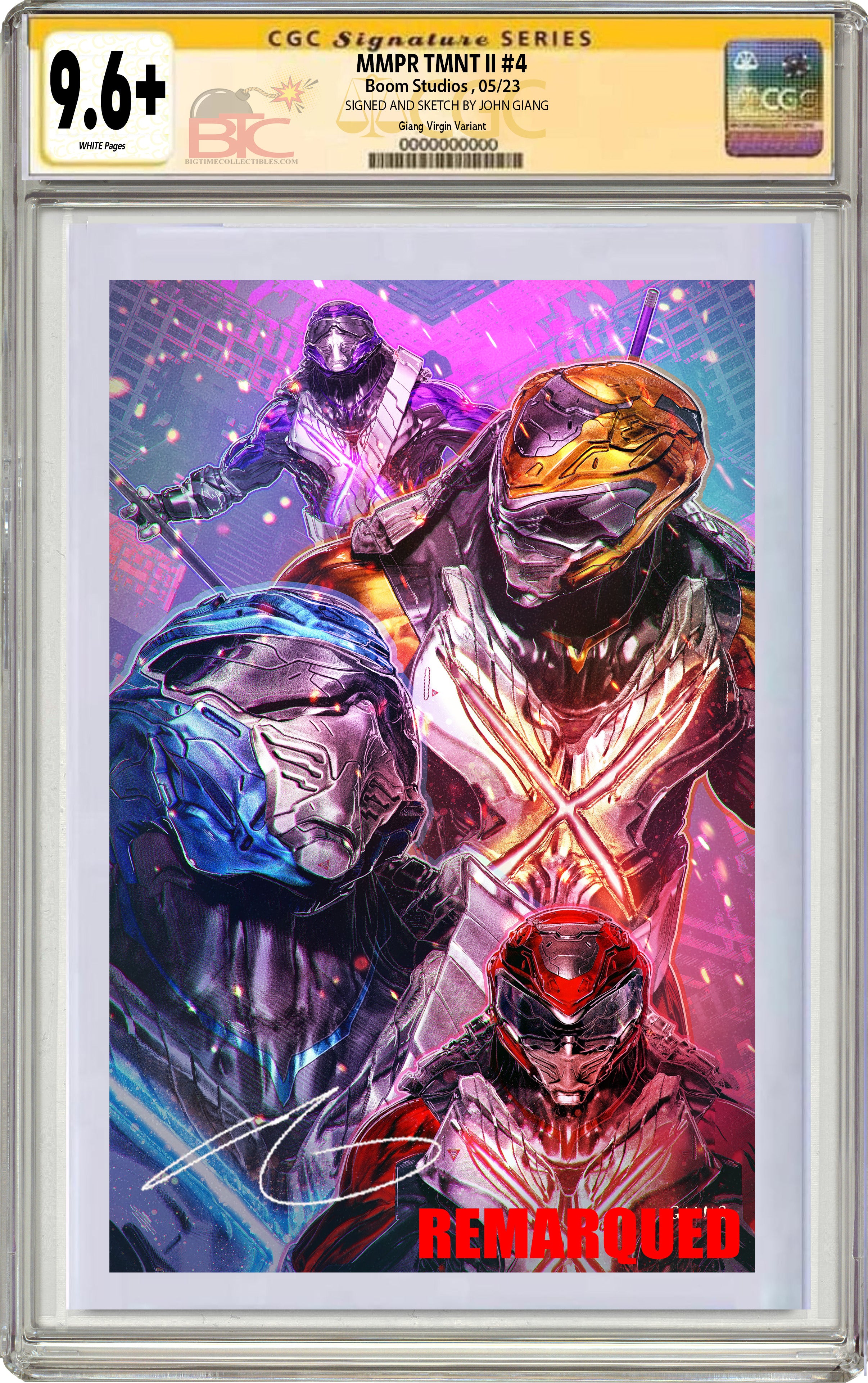 MMPR TMNT II #5 JOHN GIANG EXCLUSIVE VARIANT OPTIONS