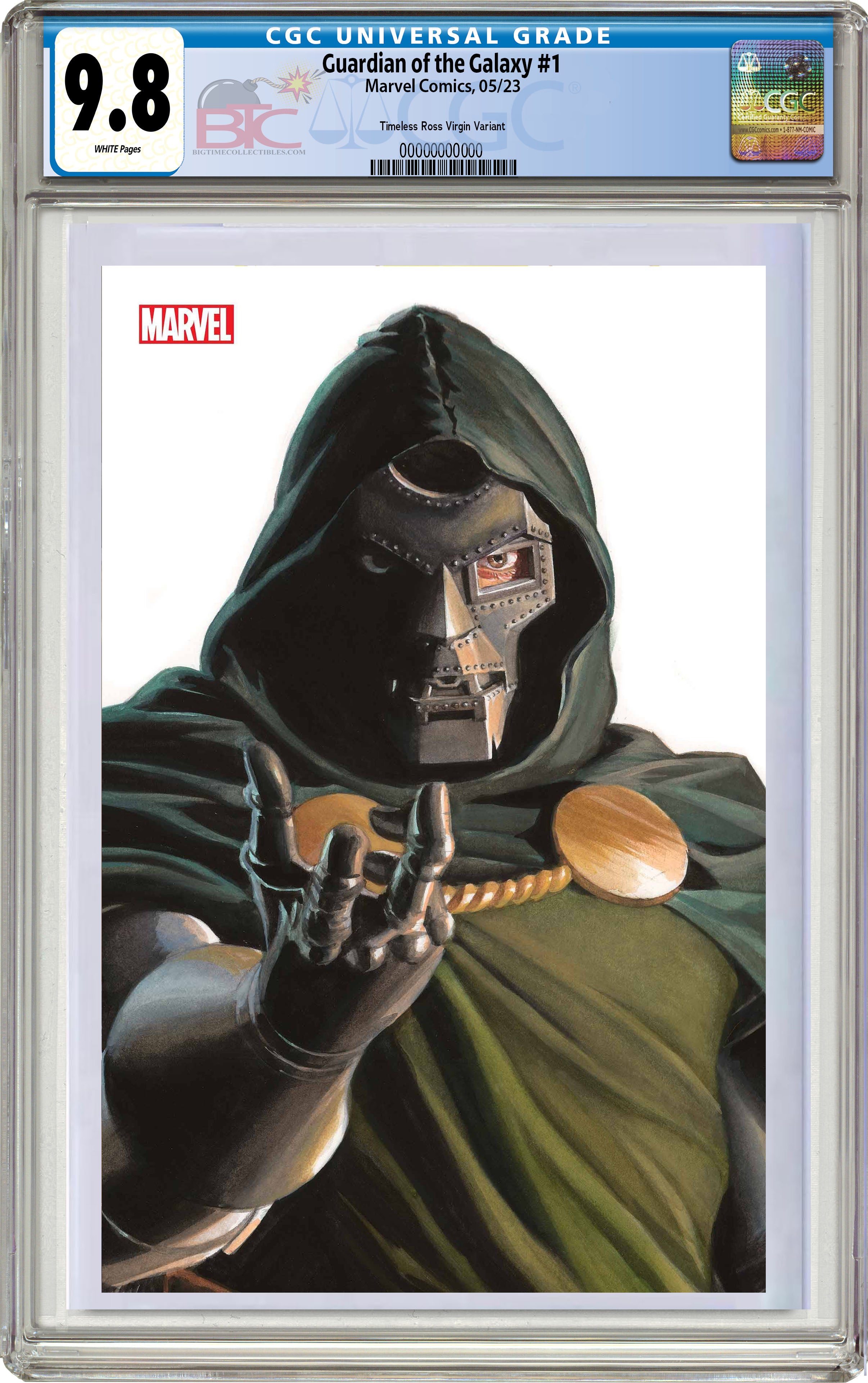 Marvel Comics Guardians of the Galaxy #1 2024 Dr. Doom 1:100 Variant