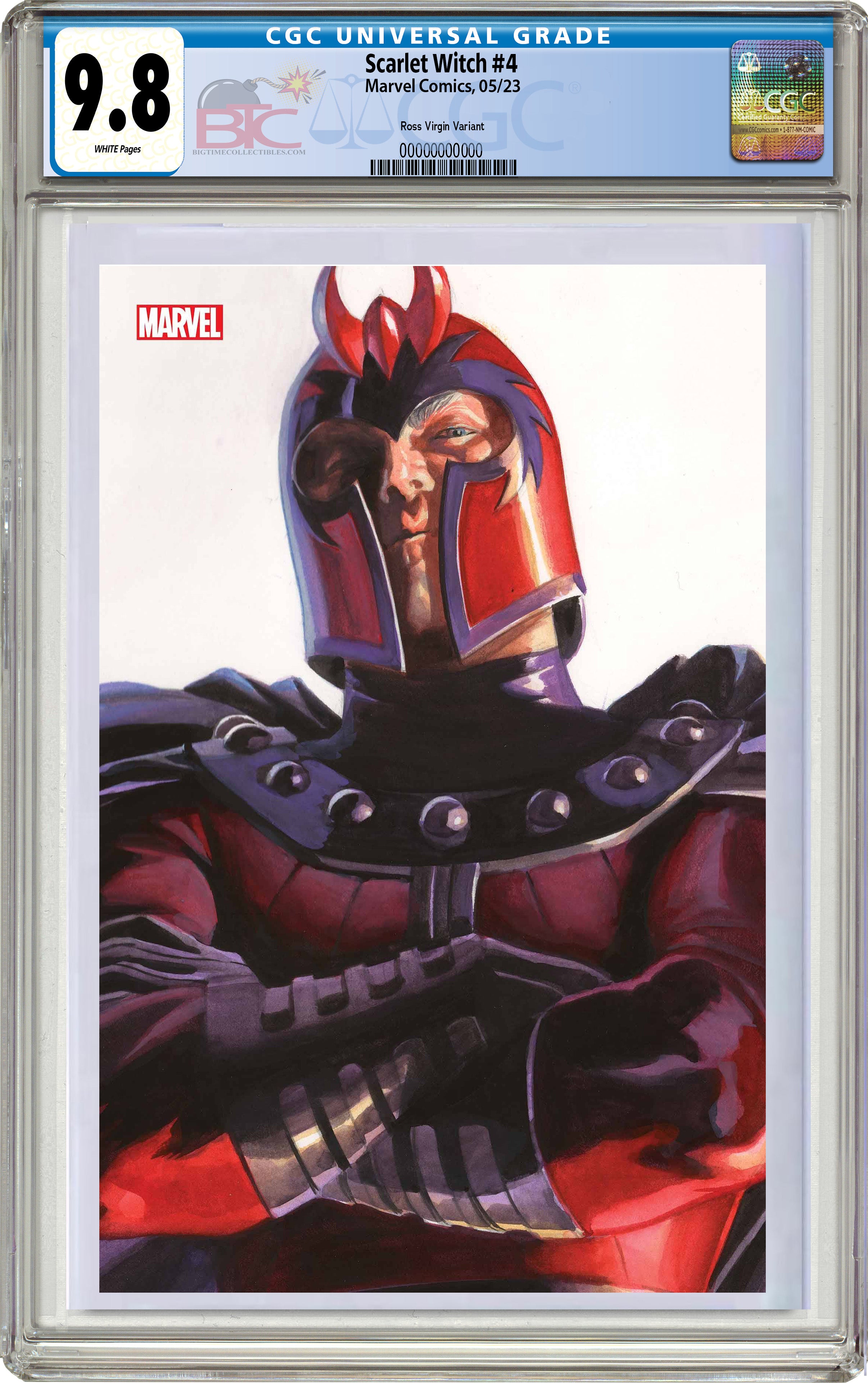 Scarlet Witch #4 David Nakayama Virgin Foil Variant store CGC 9.8