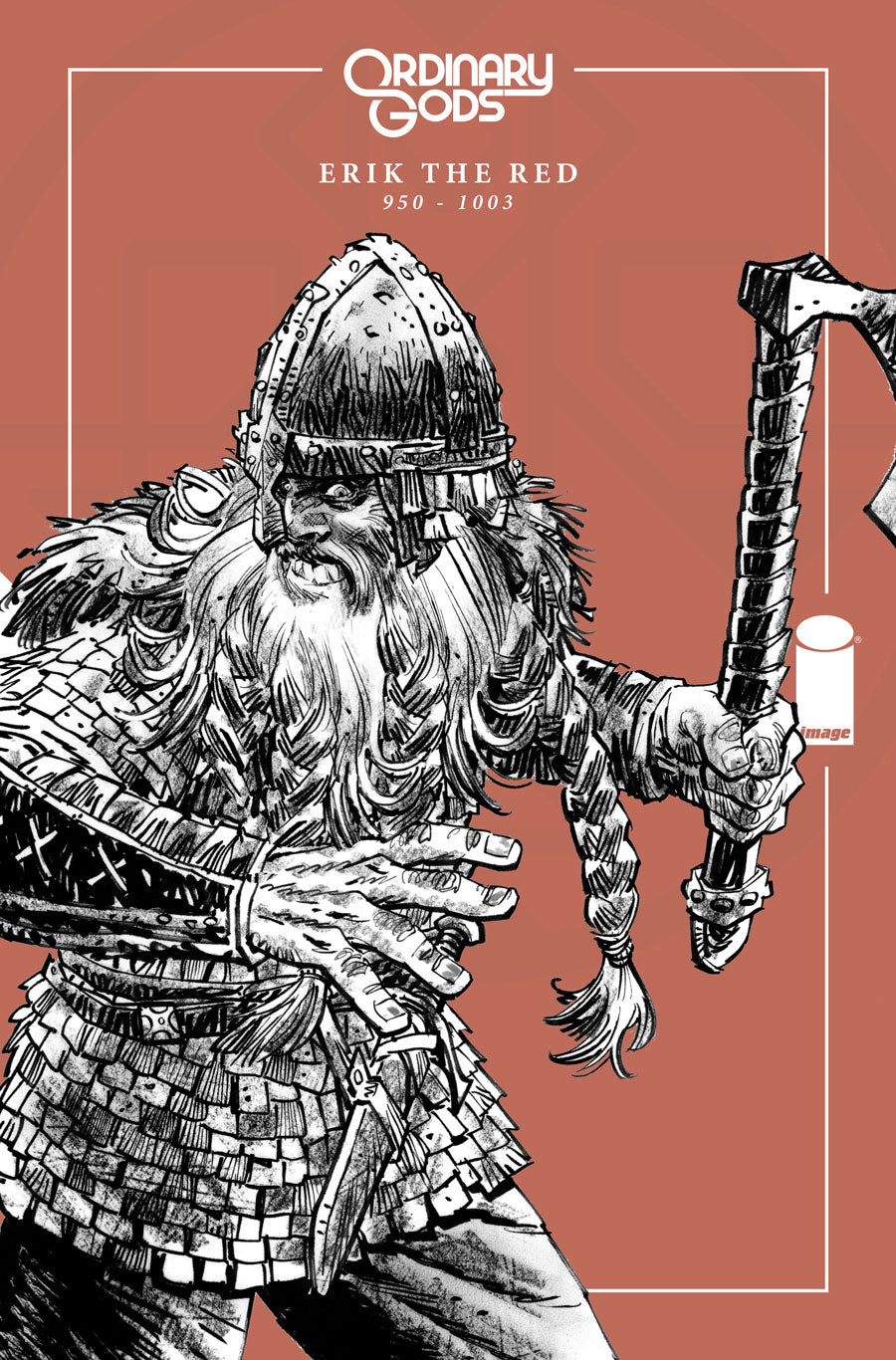 ORDINARY GODS #1 DAN PANOSIAN "ERIC THE RED" BTC EXCLUSIVE VARIANT 07/2021