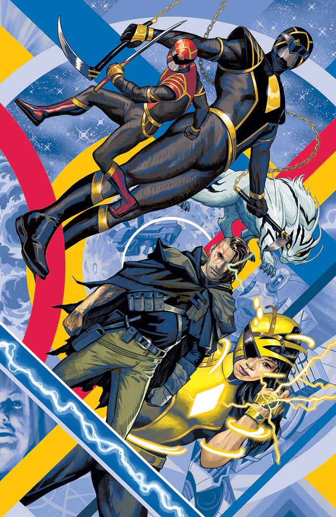 POWER RANGERS #1 STEVE MORRIS EXCLUSIVE VIRGIN CONNECTING VARIANT (SOC)